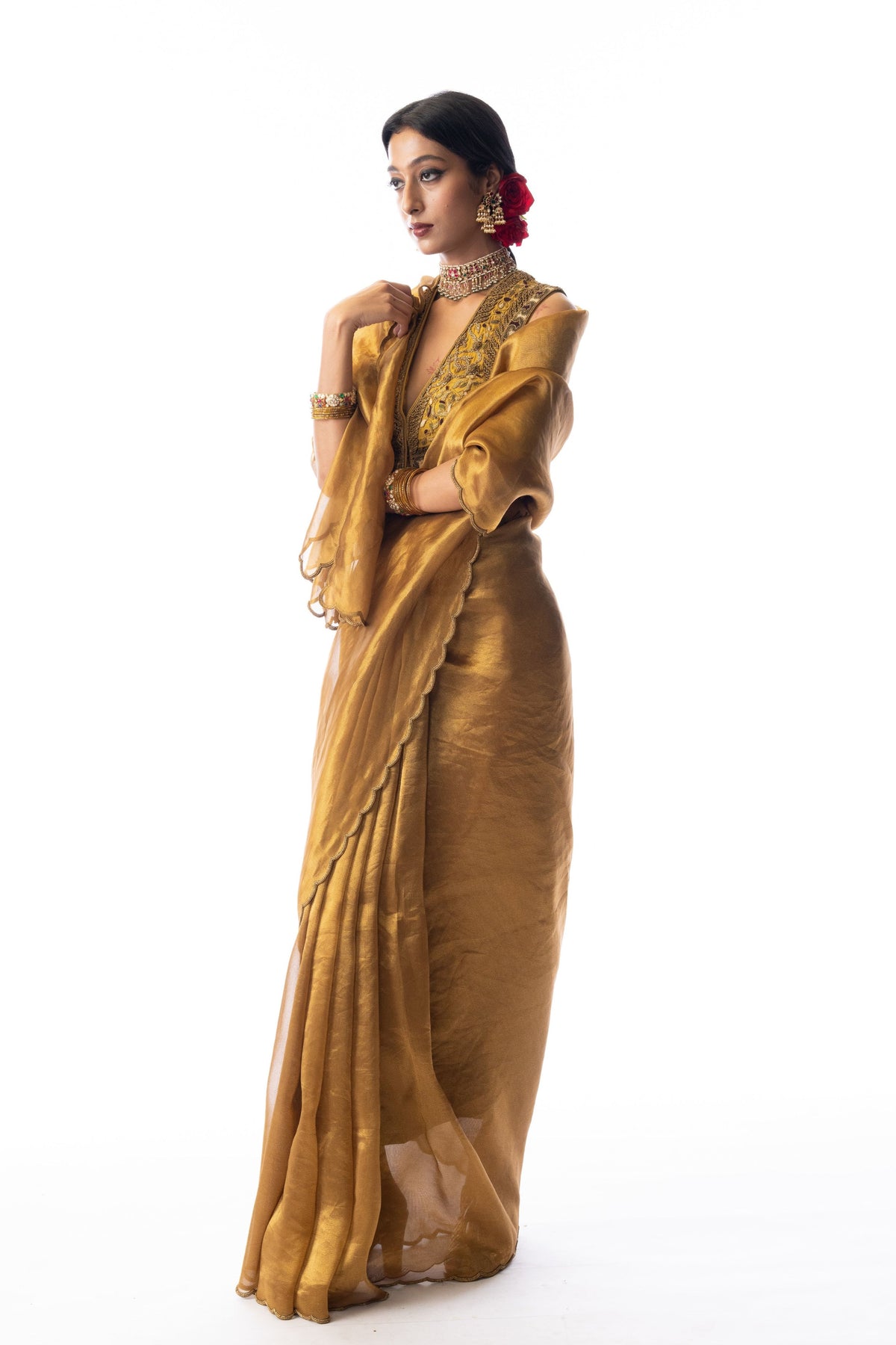 Ibriz Saree Set