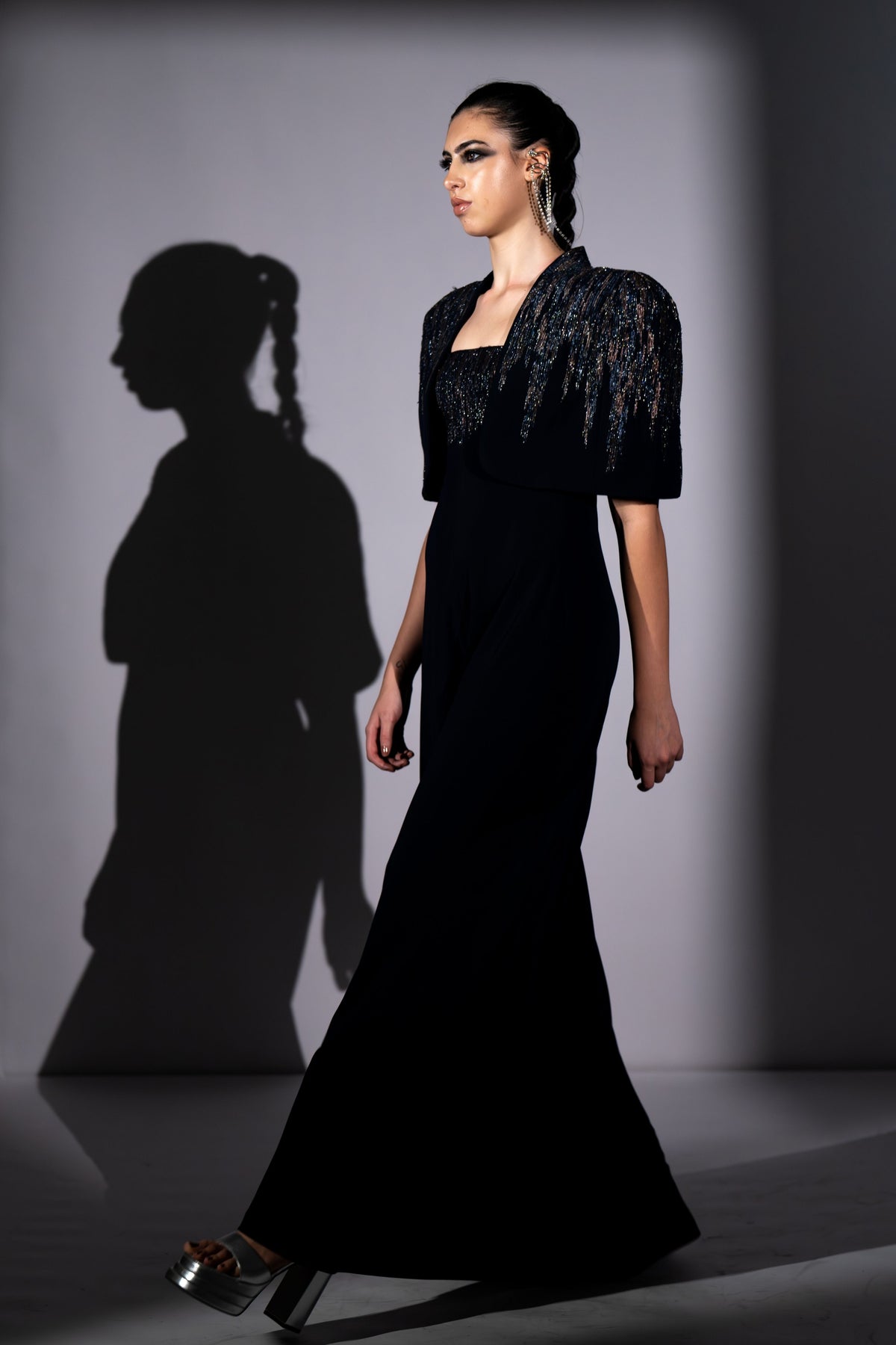 Navy Meteor Jumpsuit Set