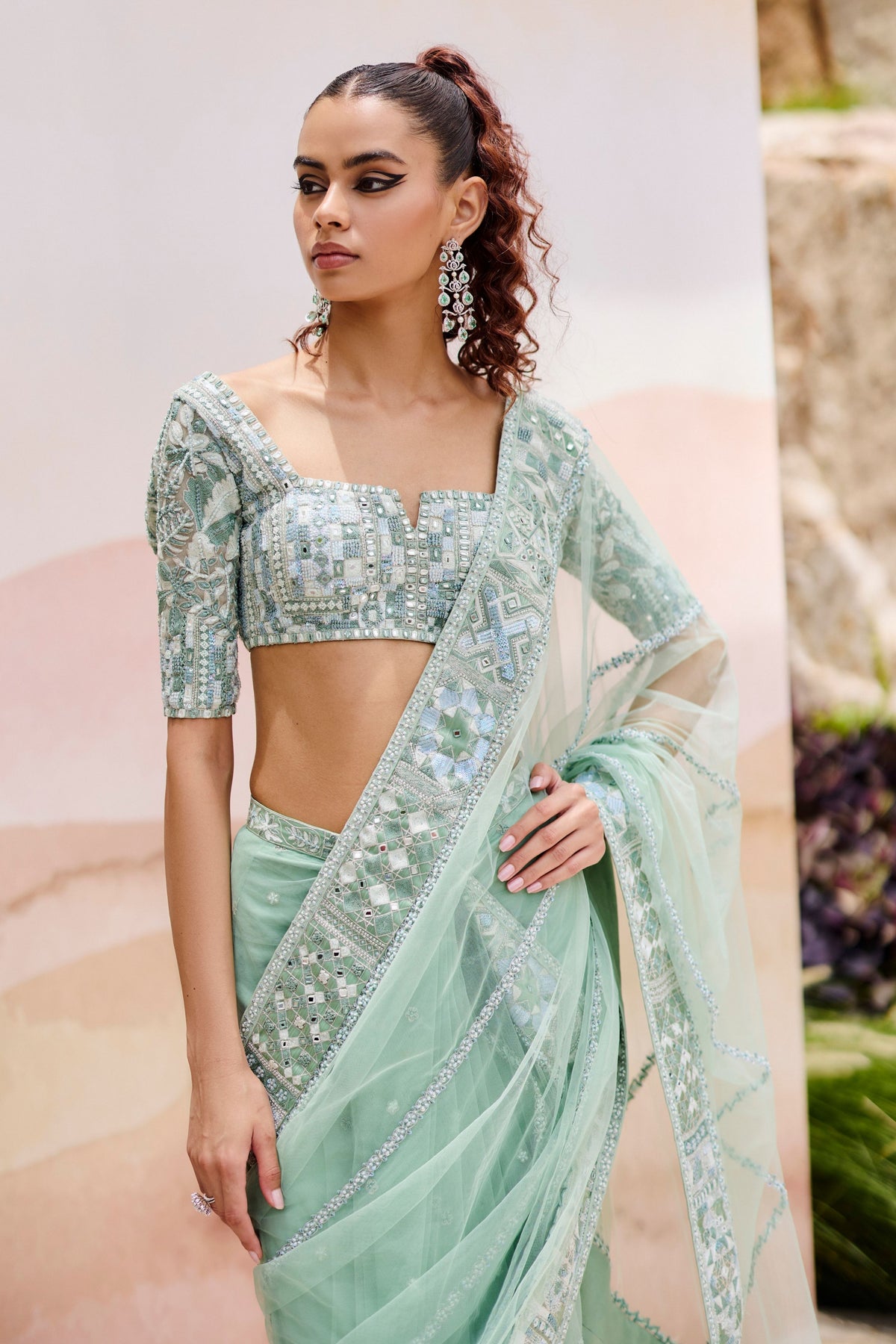 Silene Saree Set