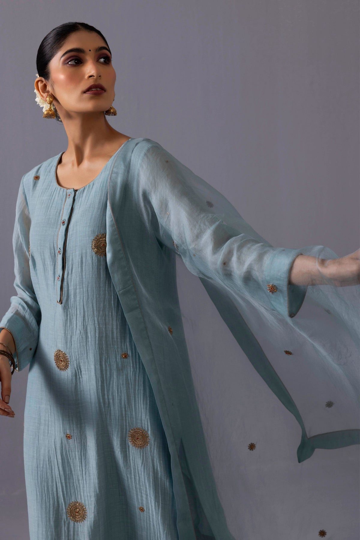 Malti Blue Kurta Set