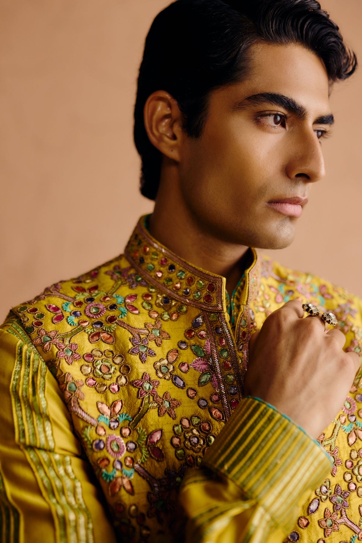 Kanvraj Nehru Jacket Set