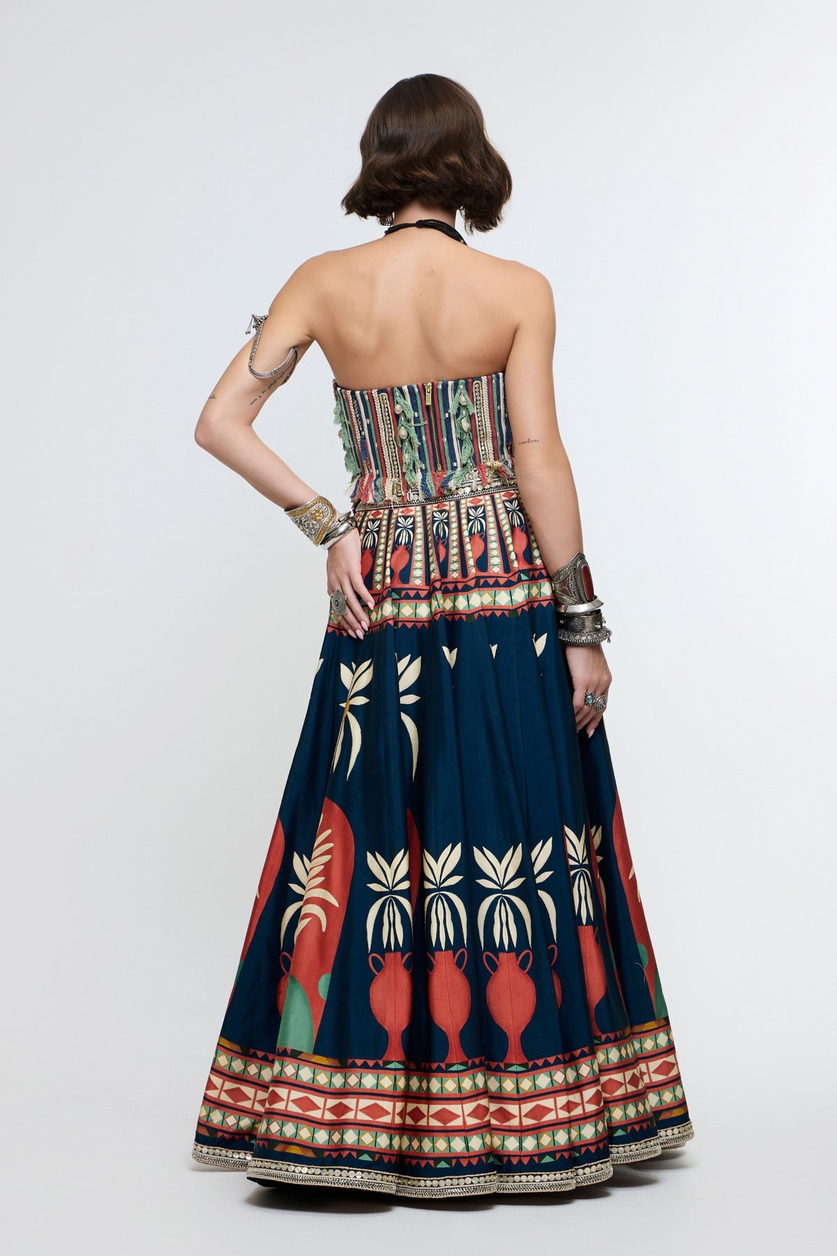 Amera Fring Corset Set