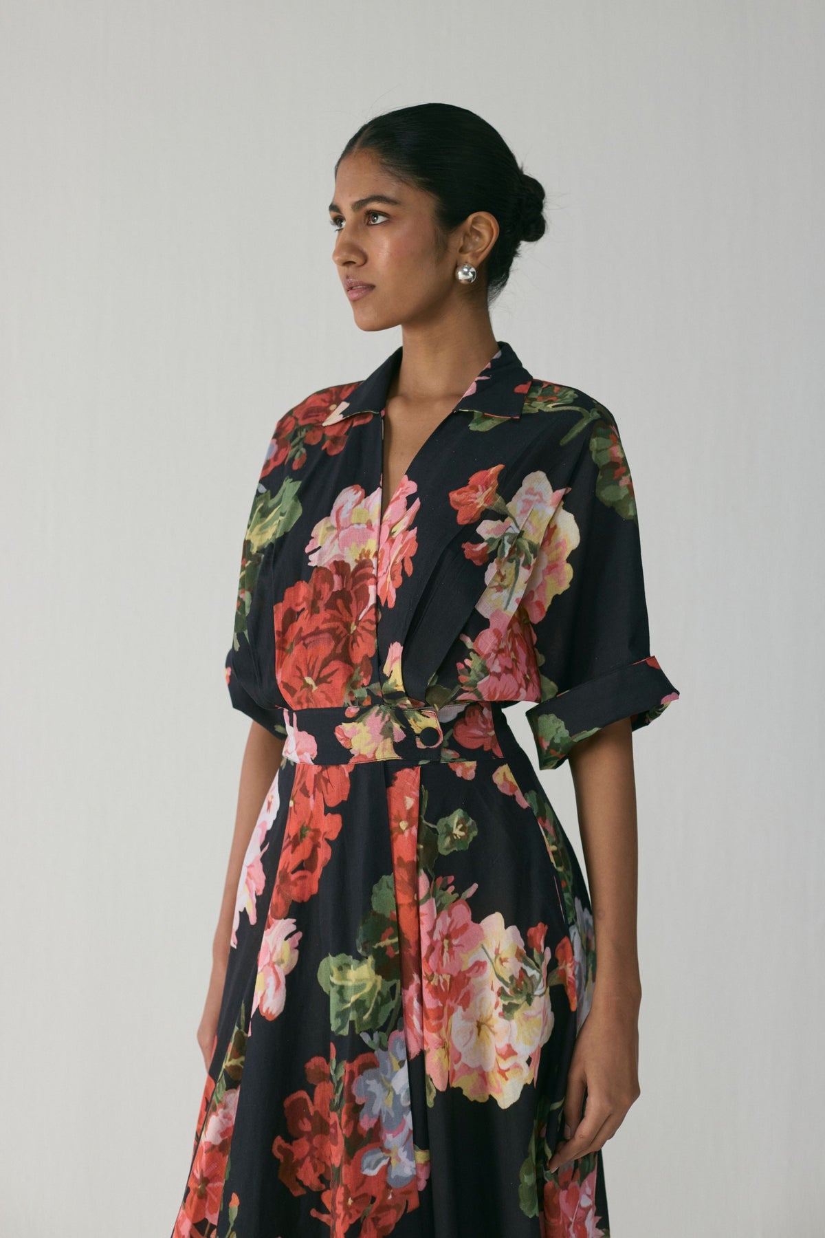 Bloody Mary Long Collar Dress