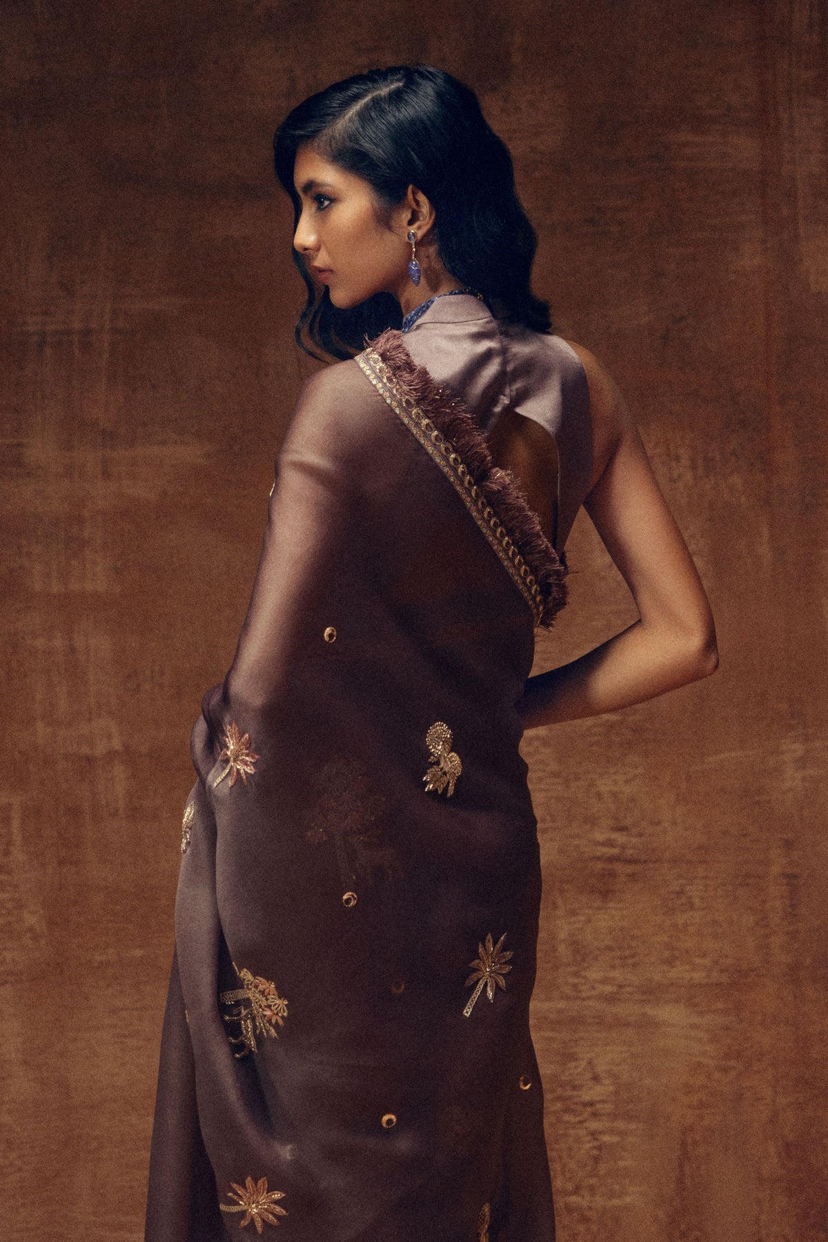 Tree Of Life Alloy Saree