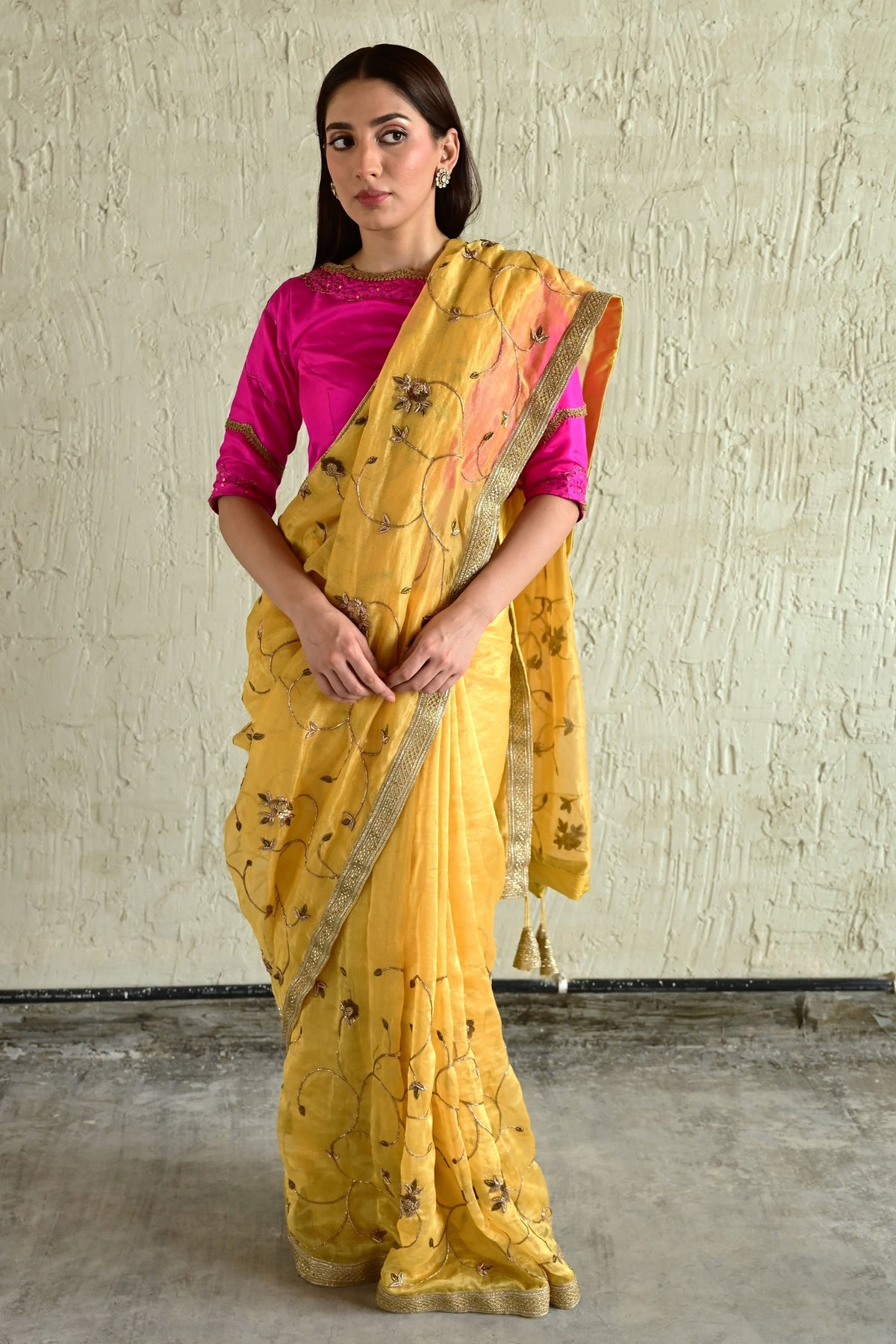 Pure Silk Handwork Blouse