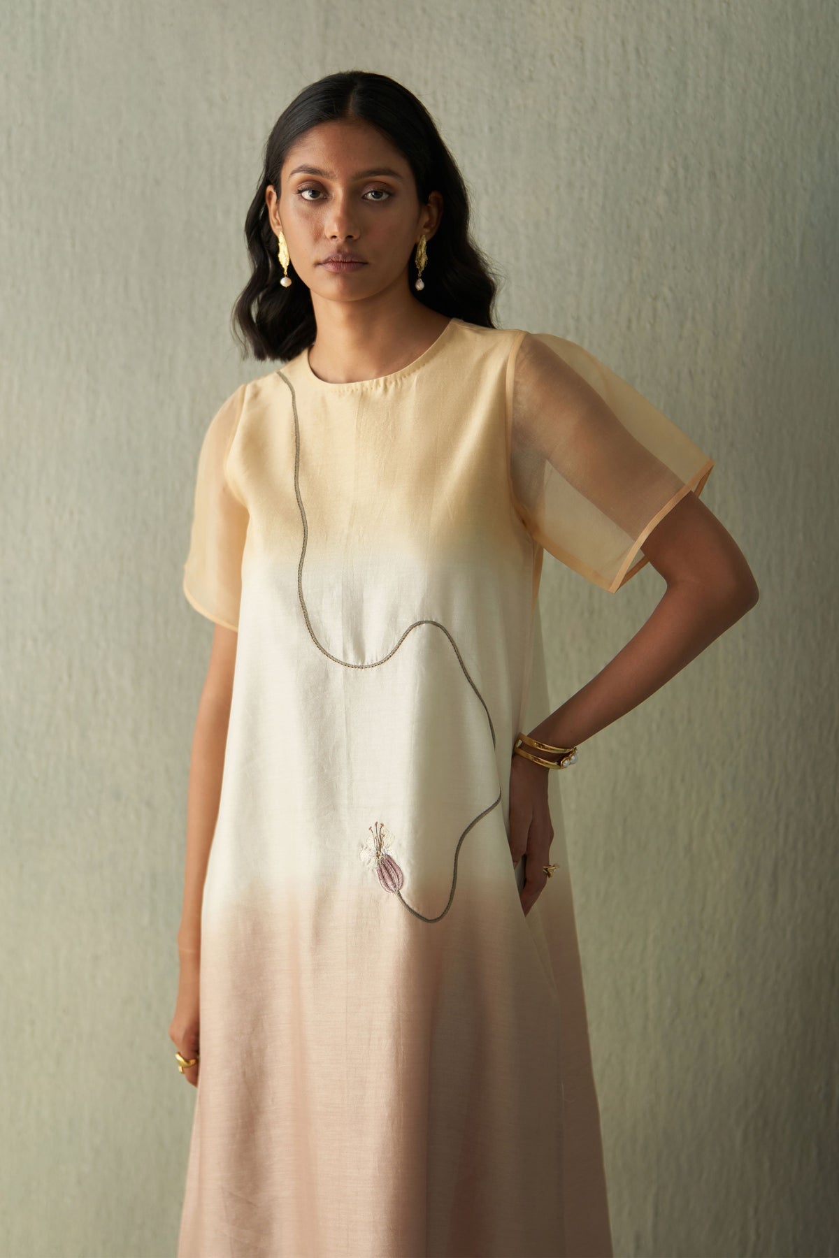 Summer Sunset Ombré Dress