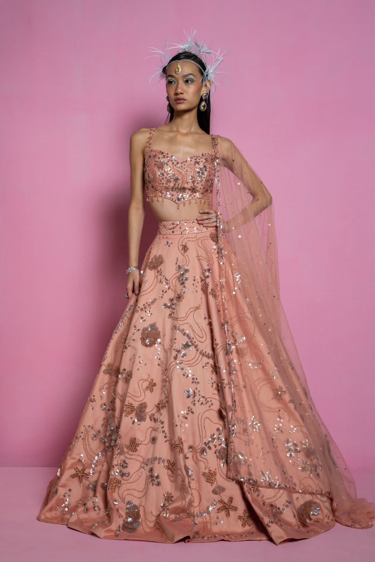 Shell Prime Lehenga