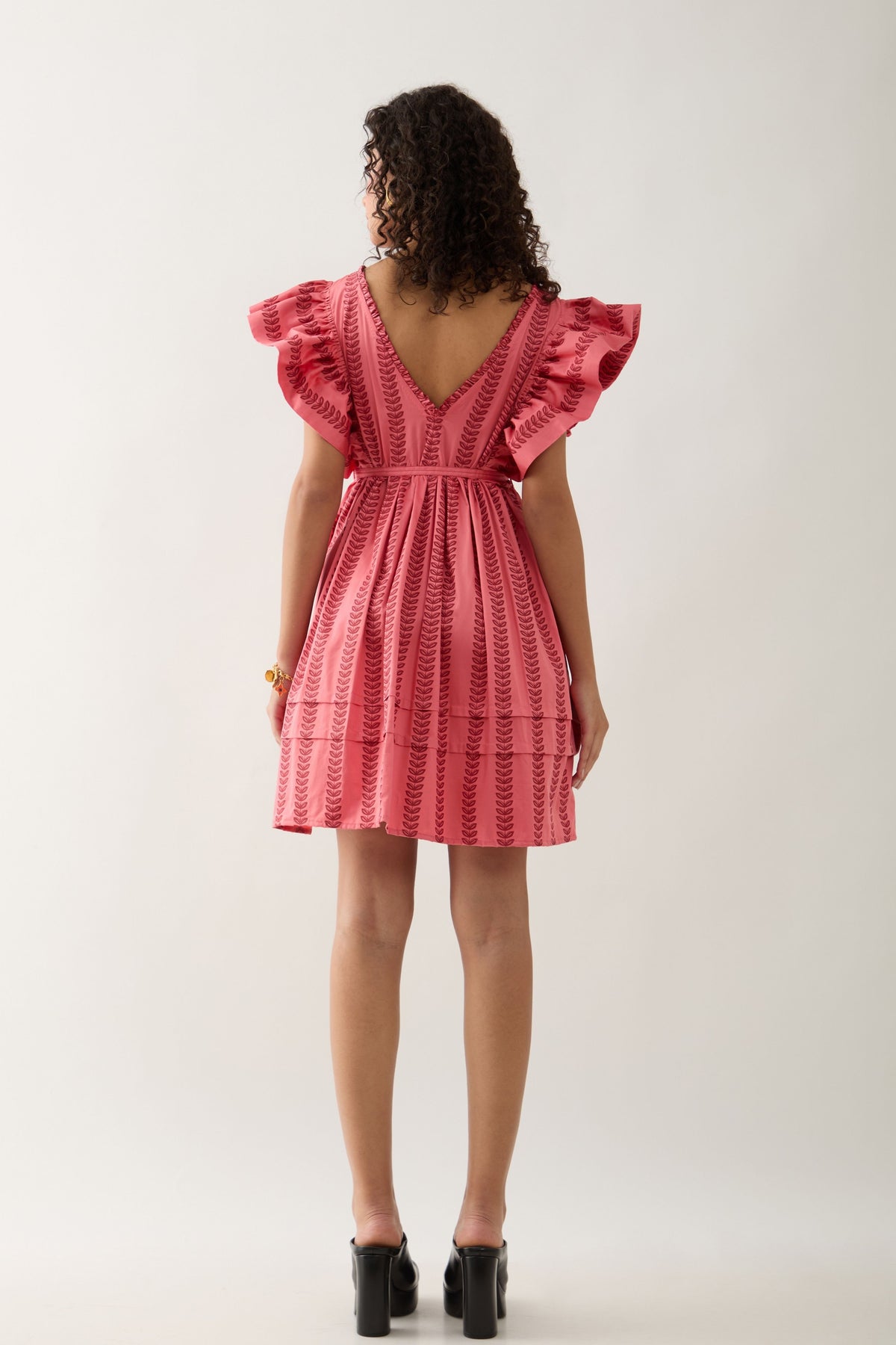Gala Salmon-colored Dress