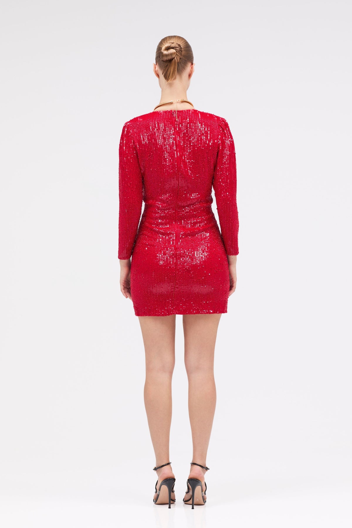 Shimmering Red Dress