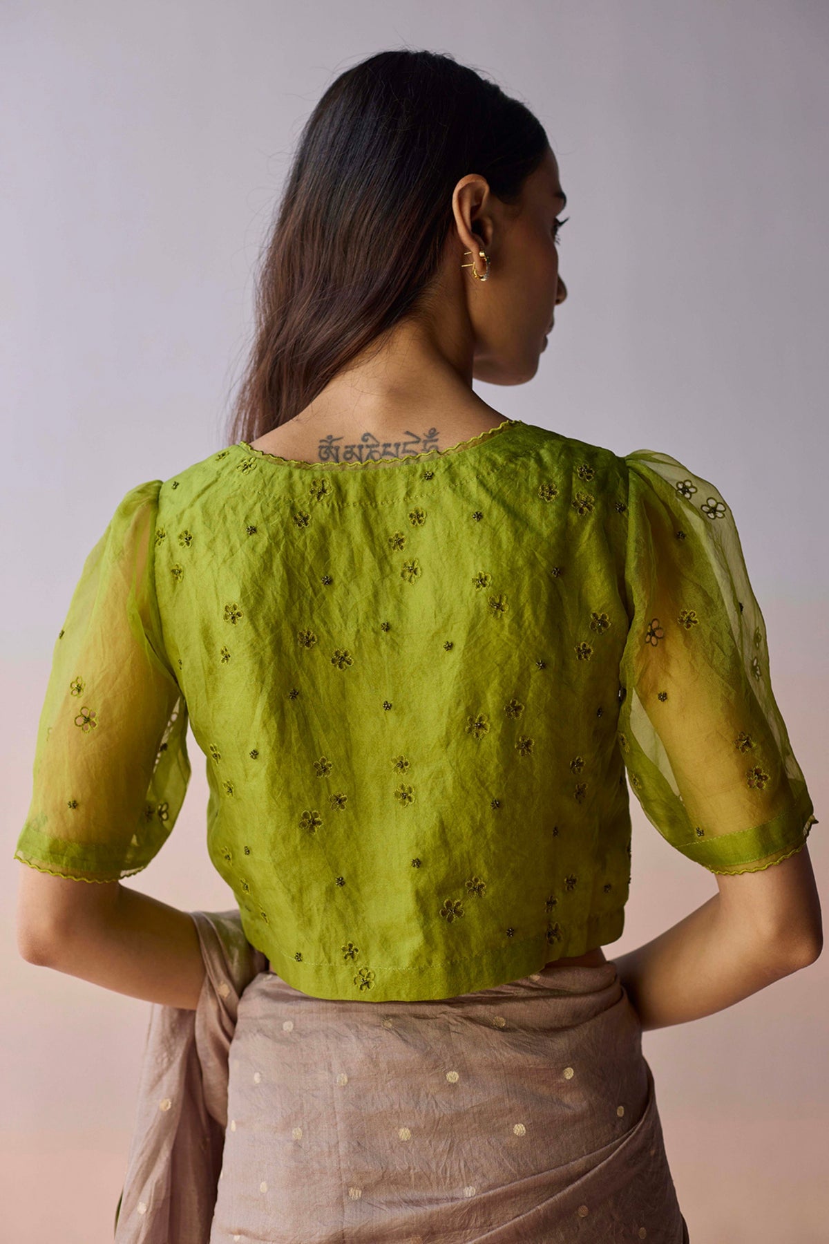 Starbloom Leaf Green Blouse