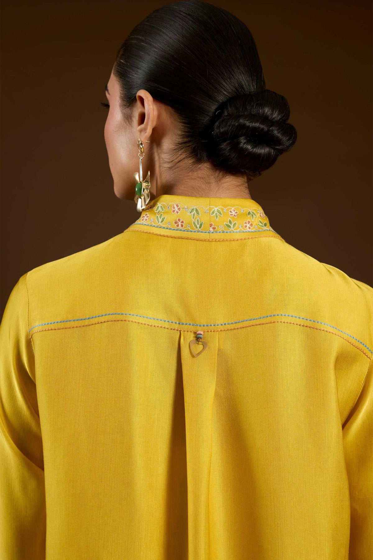 Mustard Aari Co-ord Set
