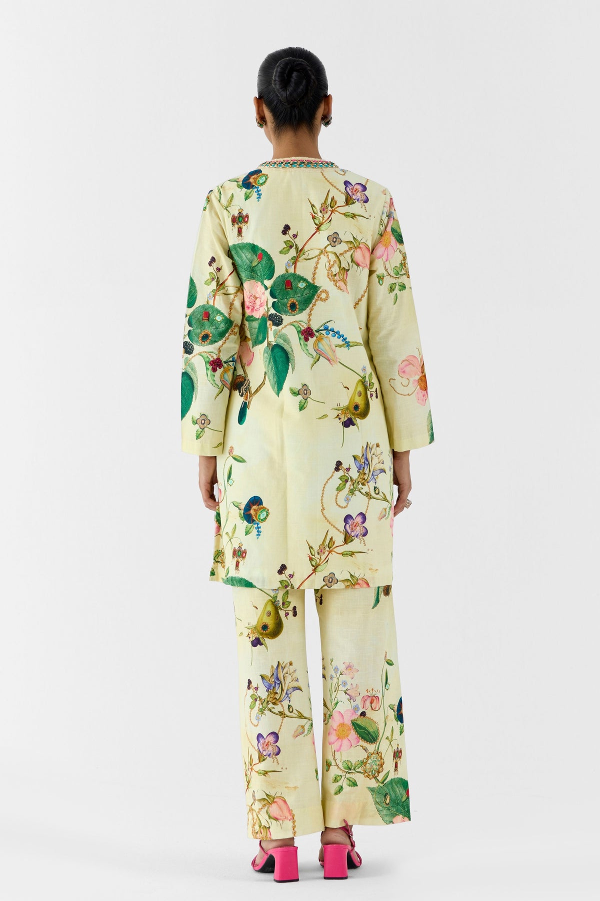 Blossom Stonework Kurta Set