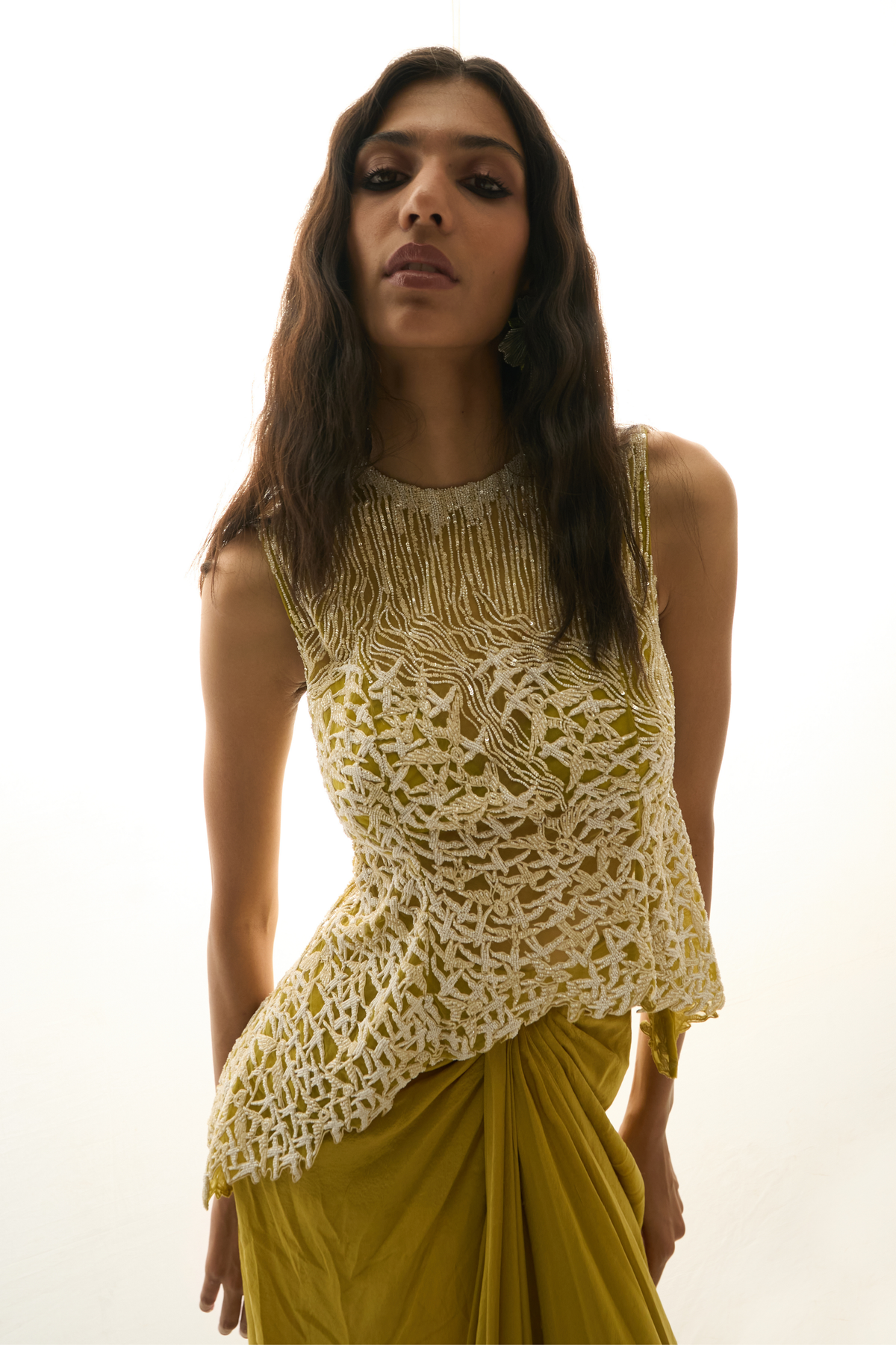 Citrus Bird Tasselation Co-ord Set