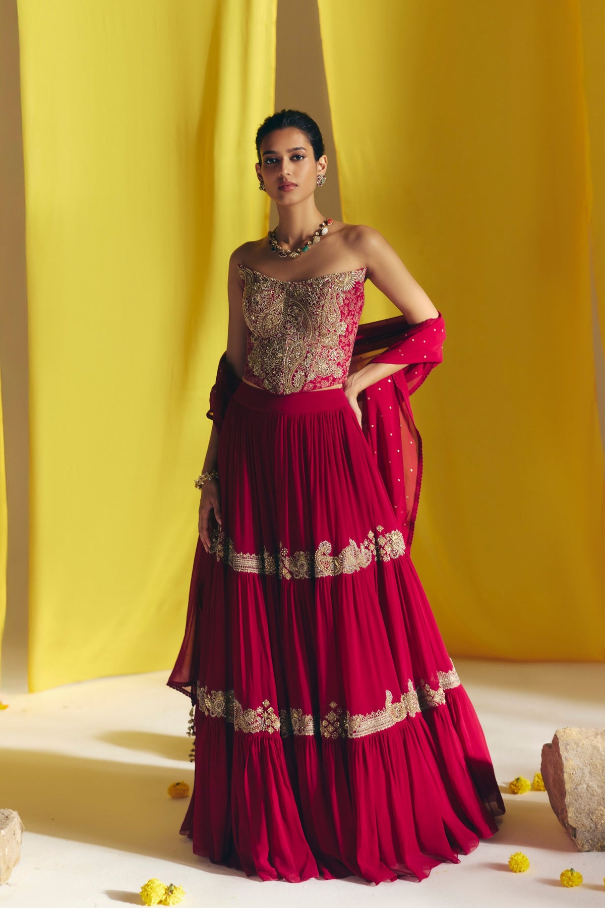 Meher Skirt Set