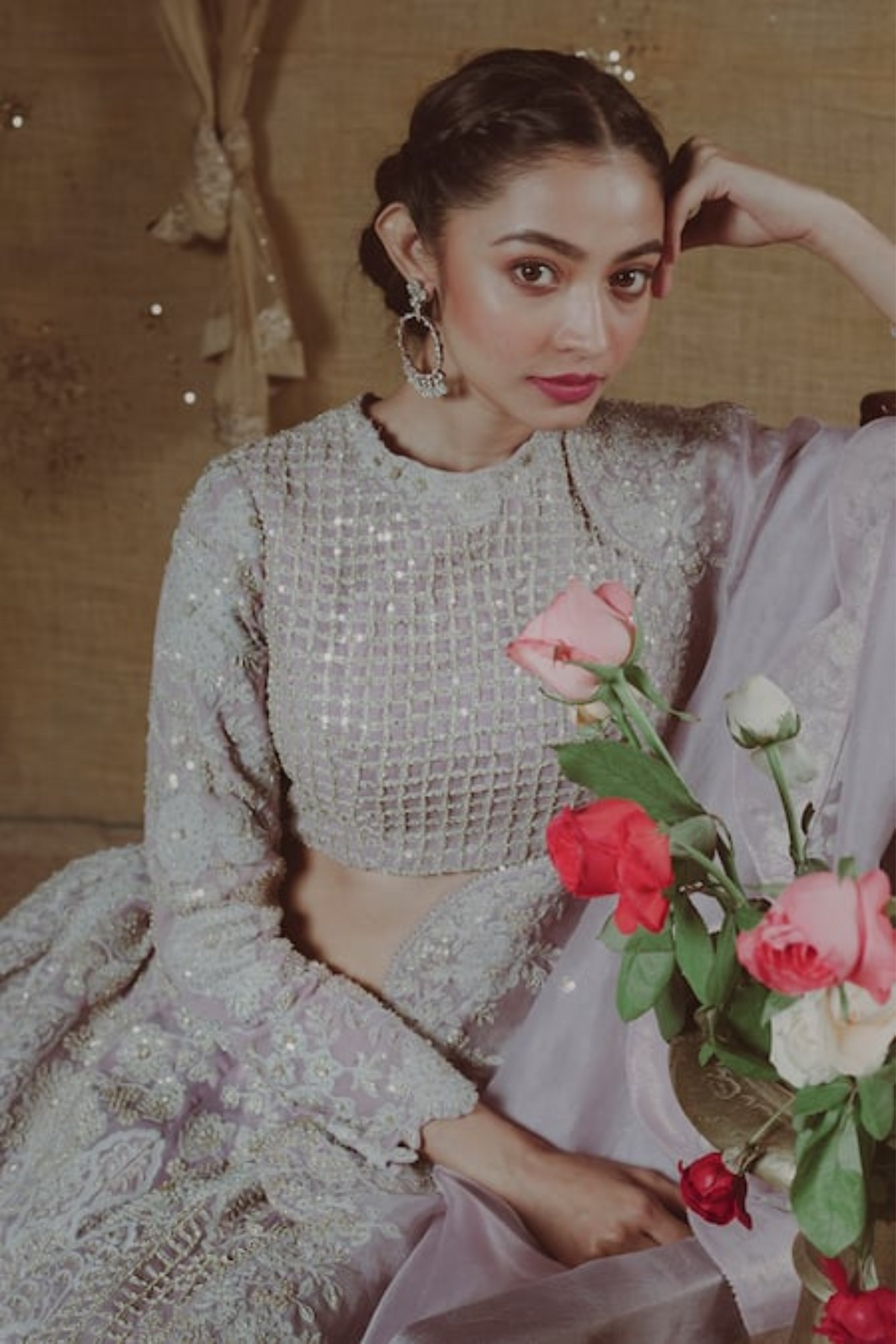 Light Purple Lehenga Set