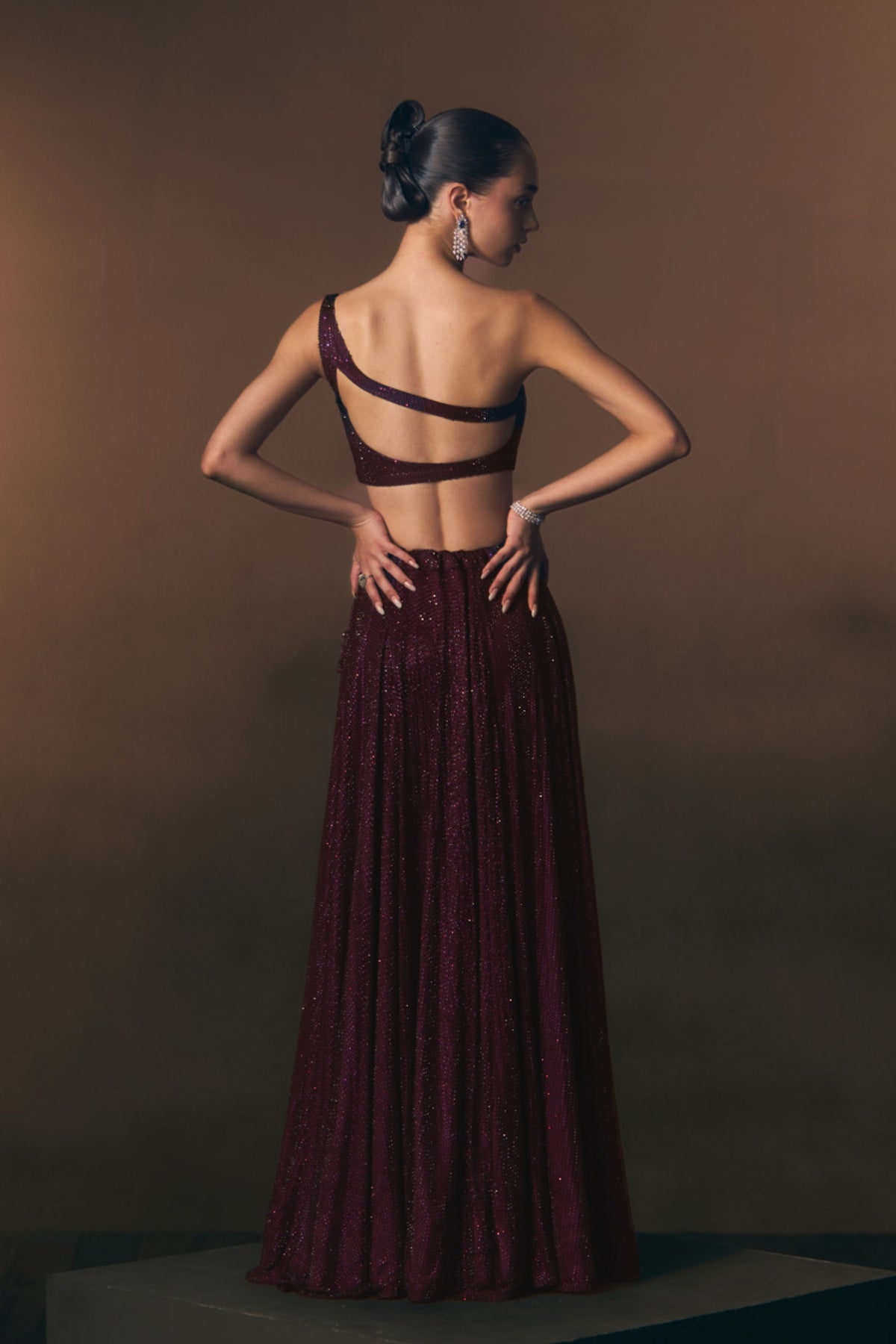 Scarlet Lehenga Skirt Set