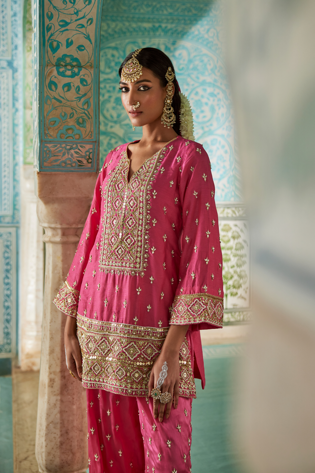 Pink Kurta Set