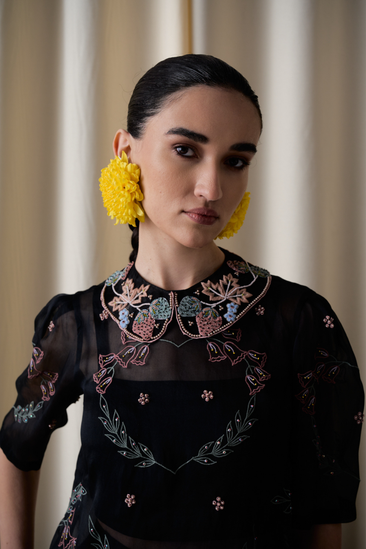 Nightfall Lotus Ensemble Co-ord Set