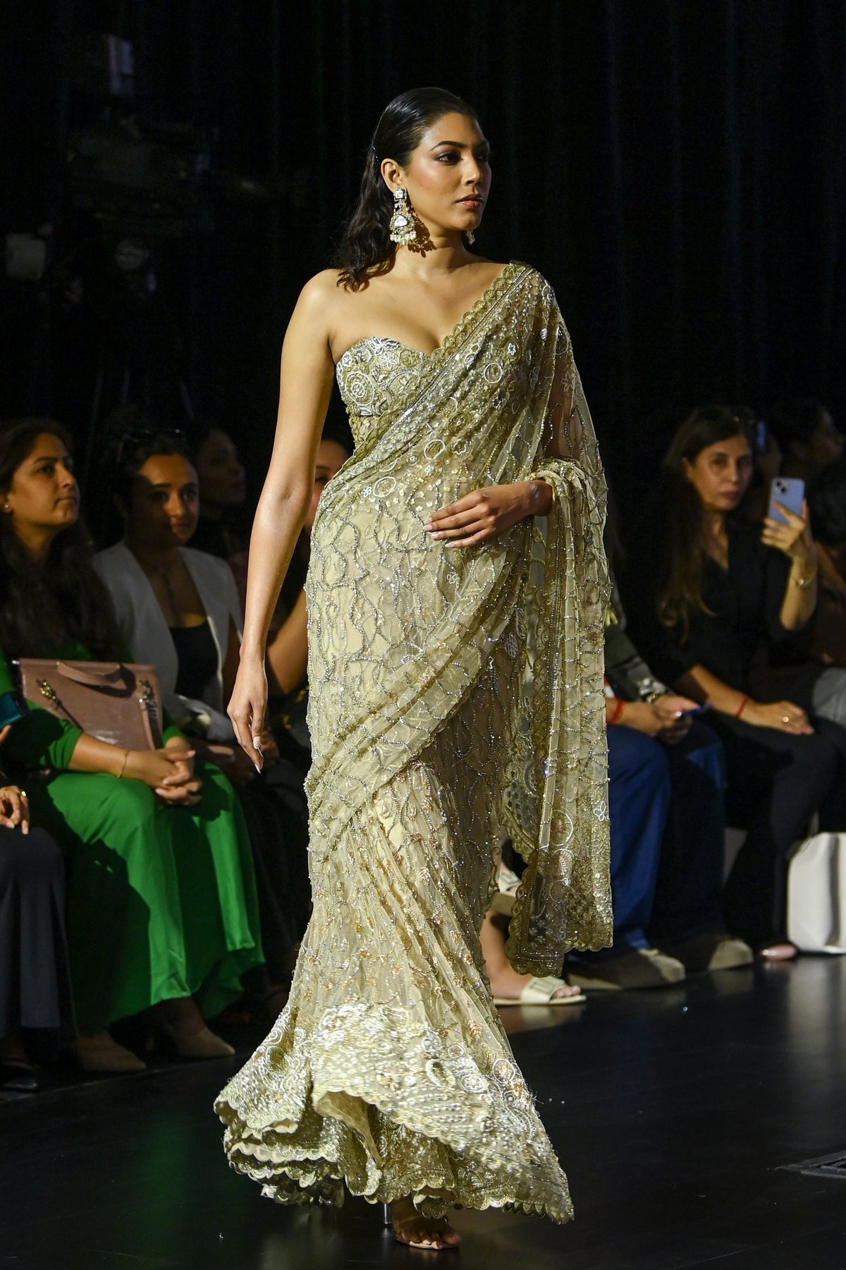 Shalimaar Saree With Corset