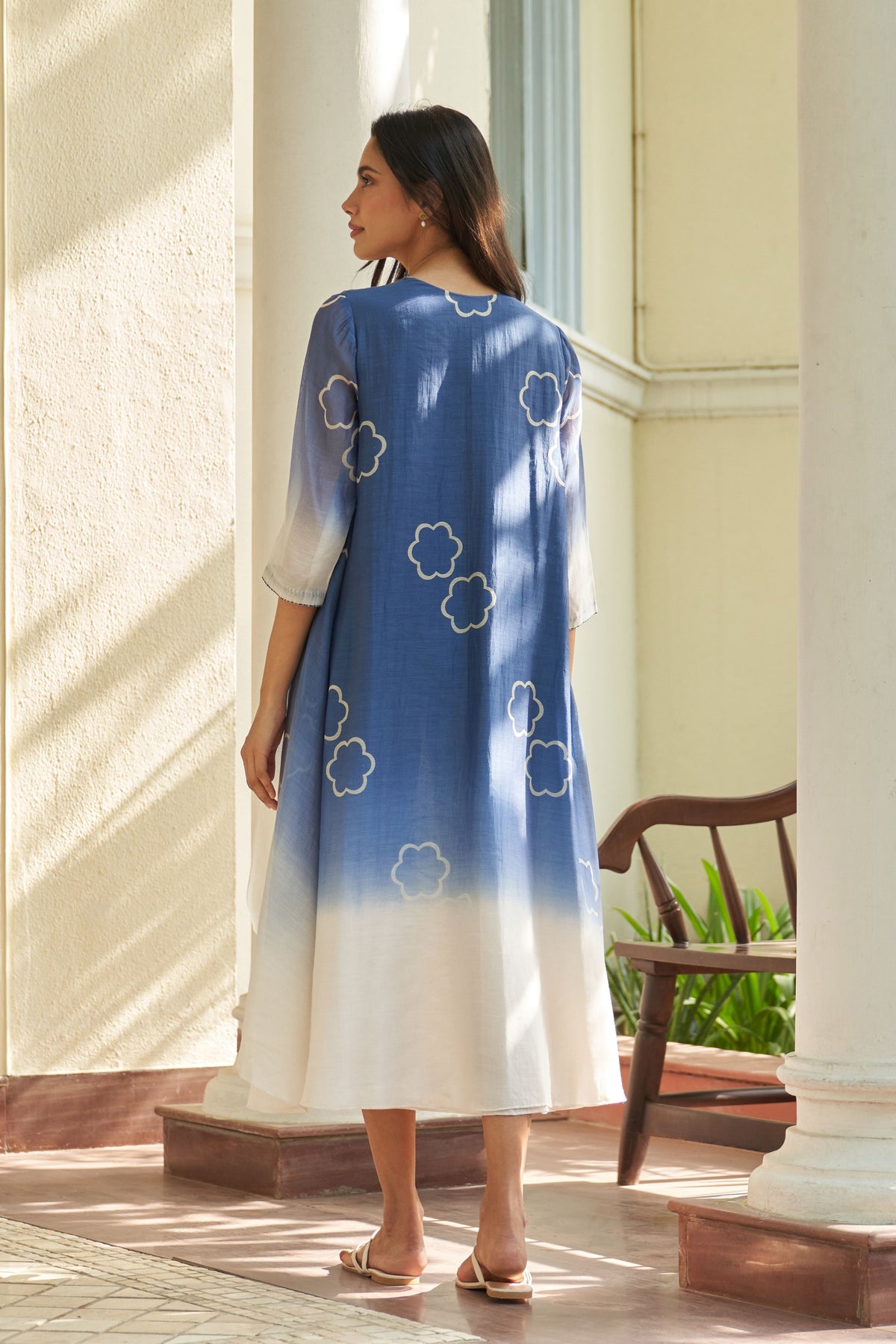 Ocean Blue Jacket Dress