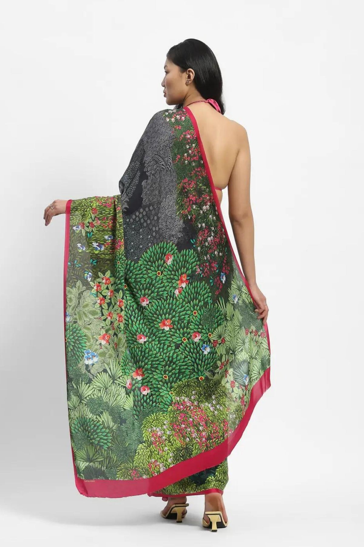 Lodhi at Night Saree