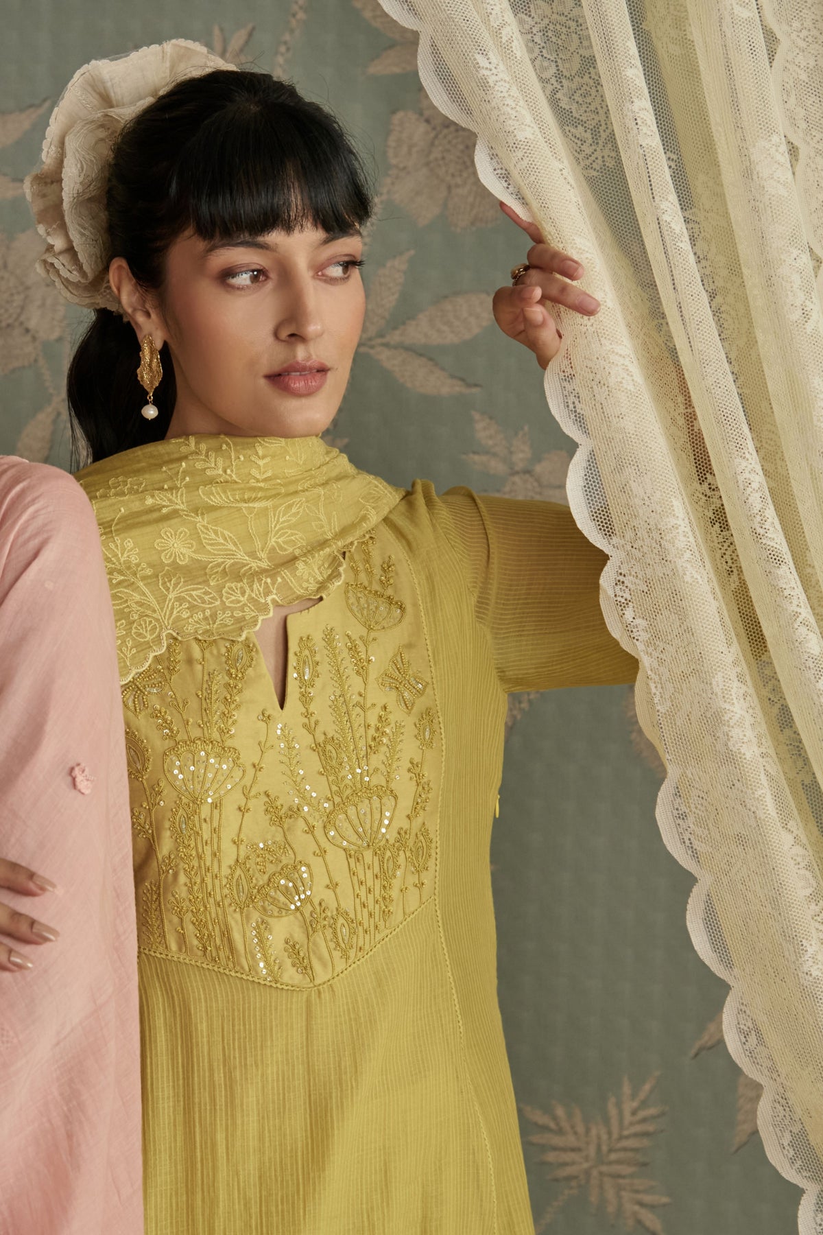 Yellow Nora Kurta Set