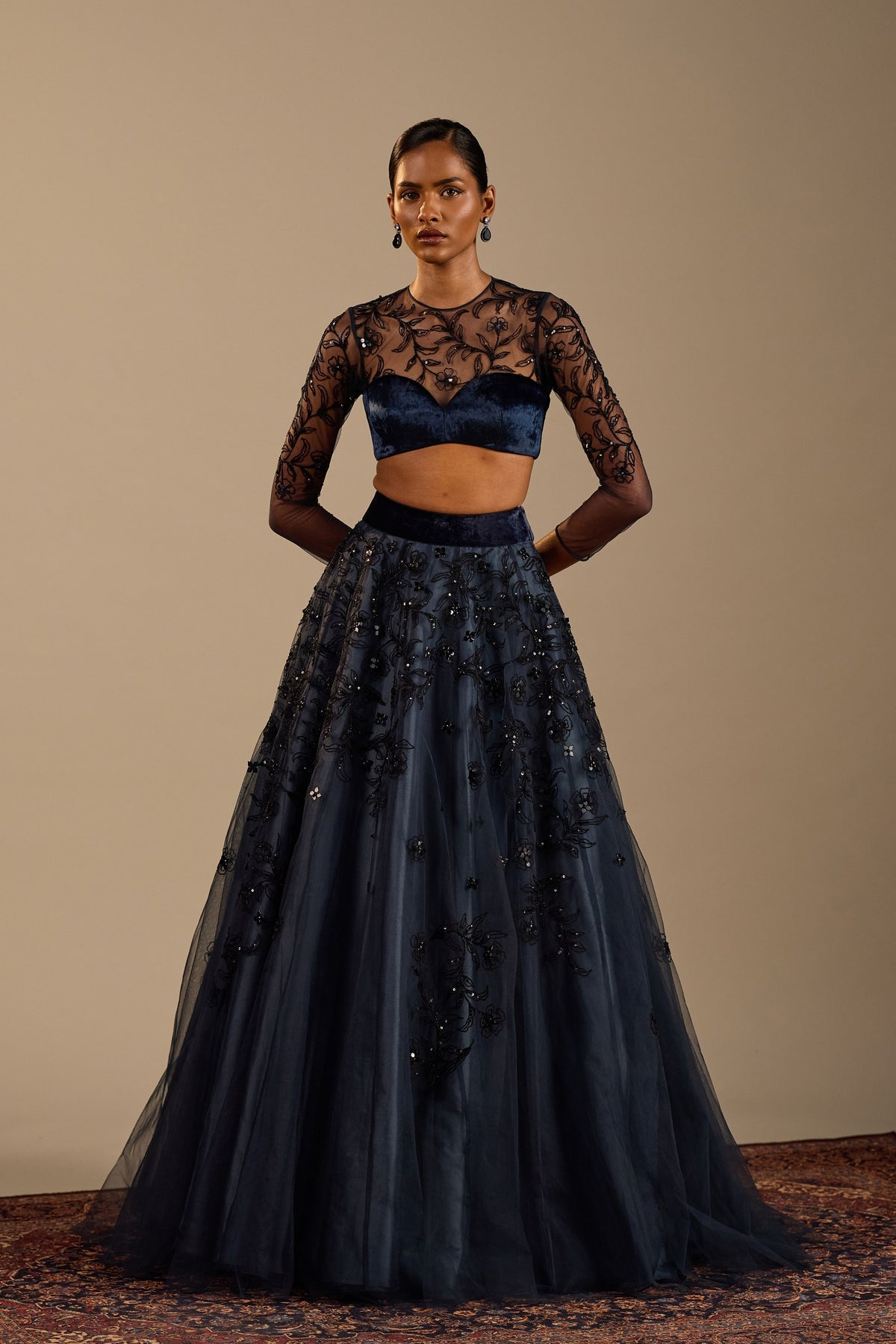 Elena Lehenga and Blouse