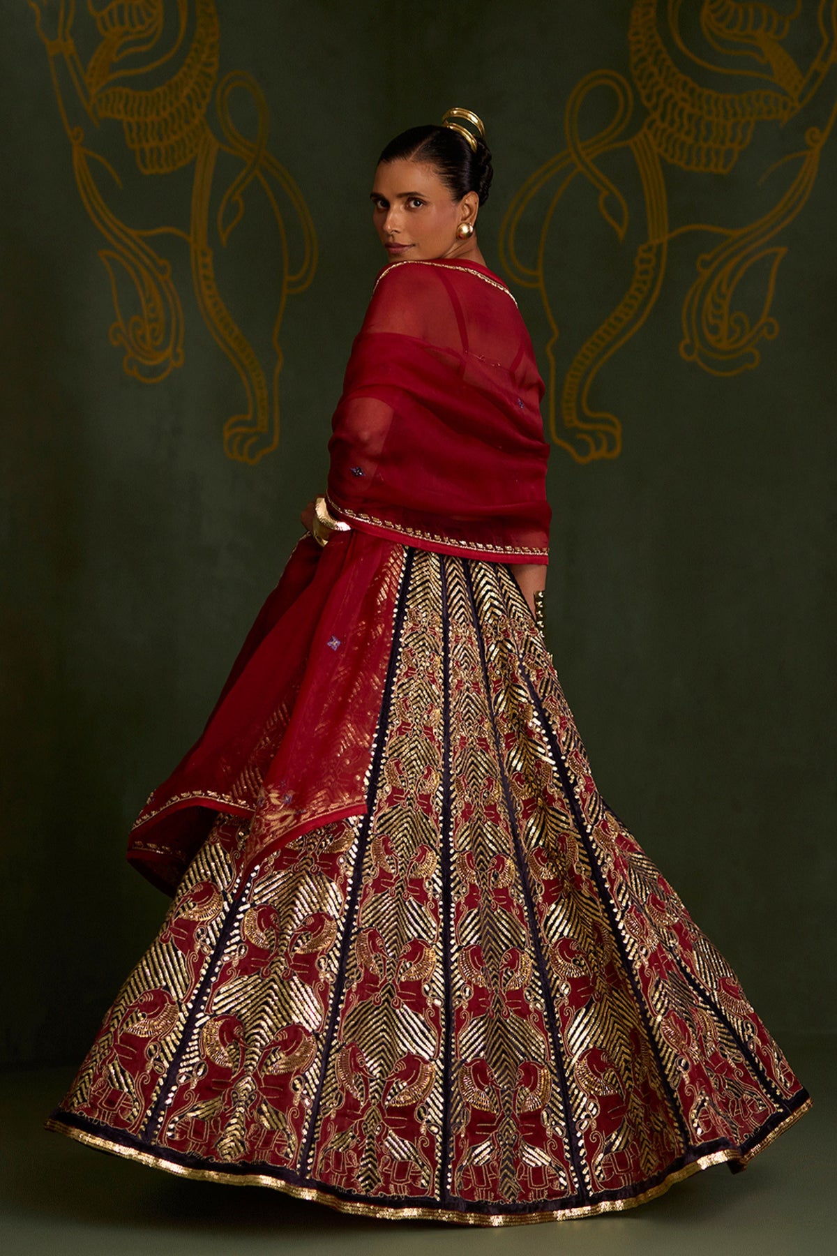 Nirvan  Lehenga Set