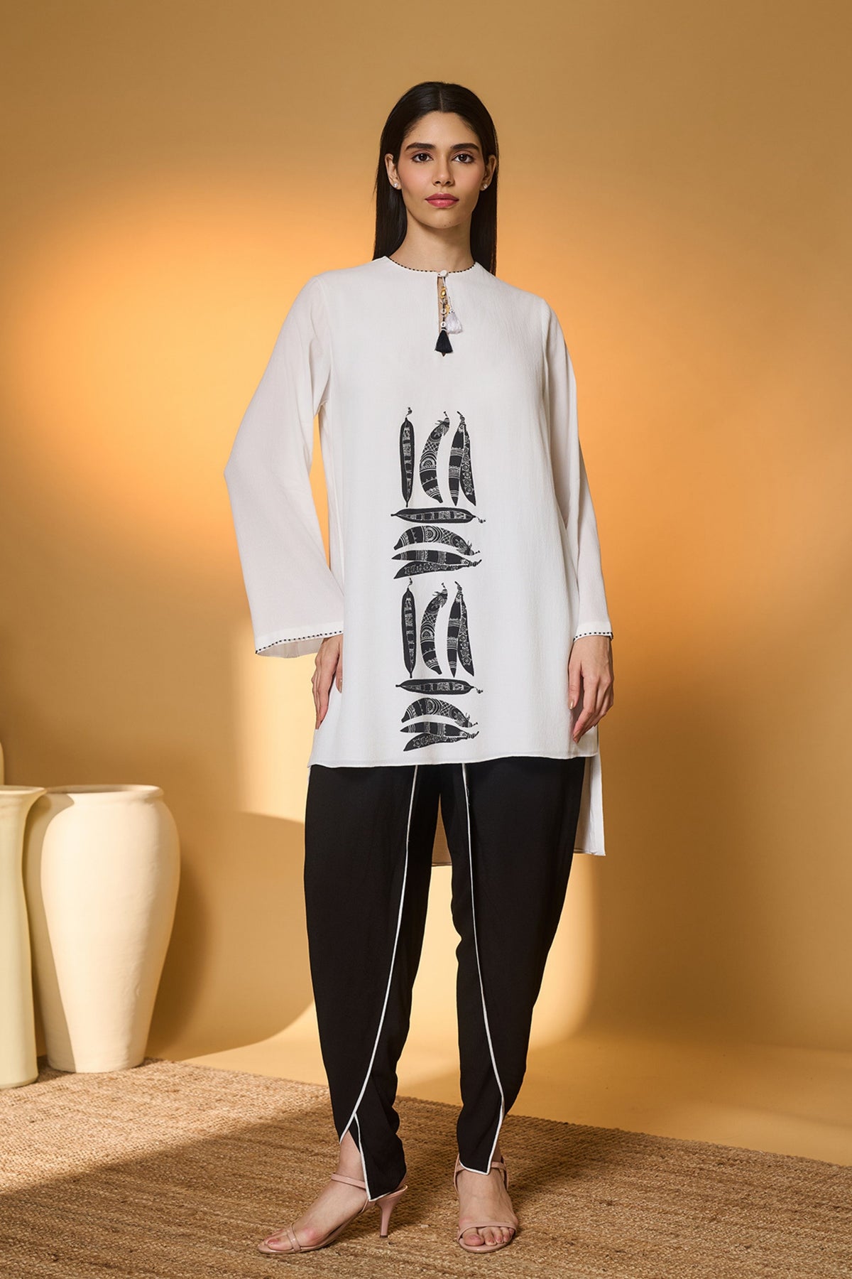 Totem Pod Dhoti Set