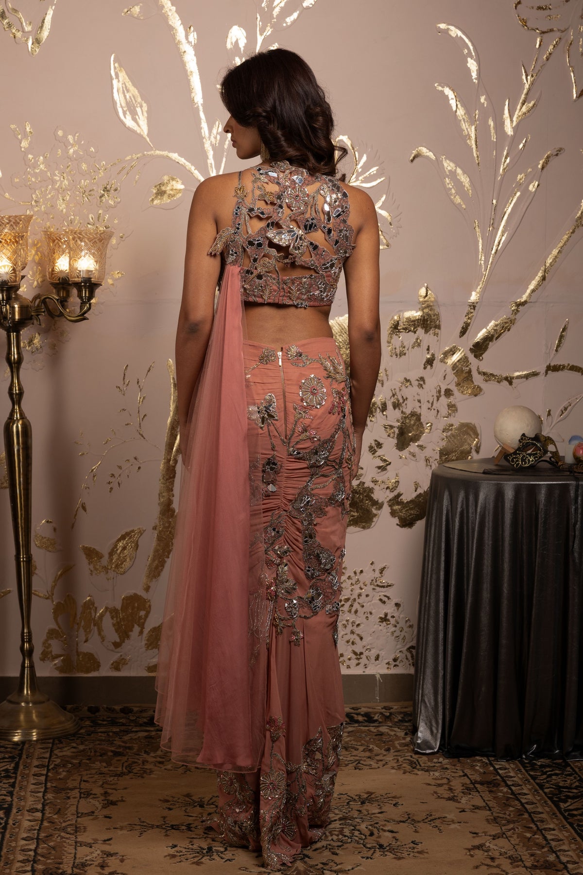Akari Drape Saree Set