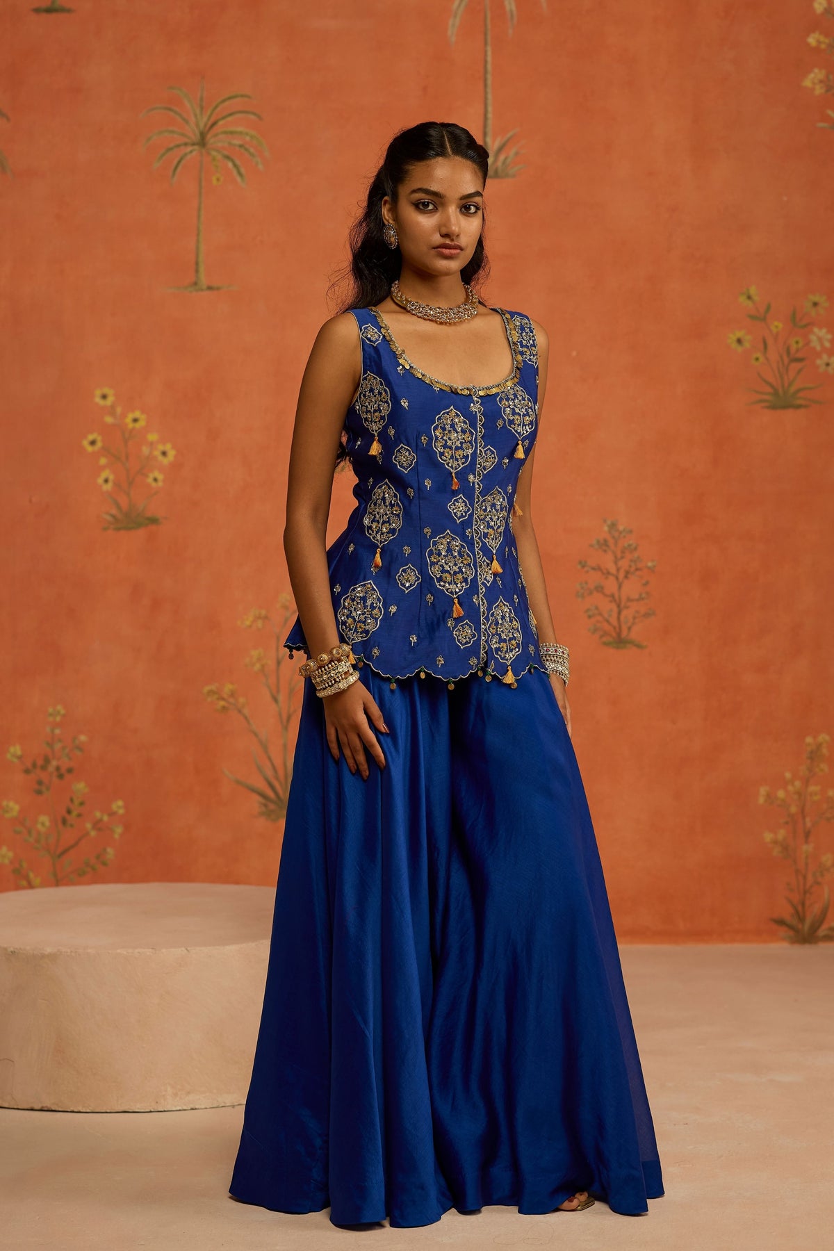Naira Sharara Set