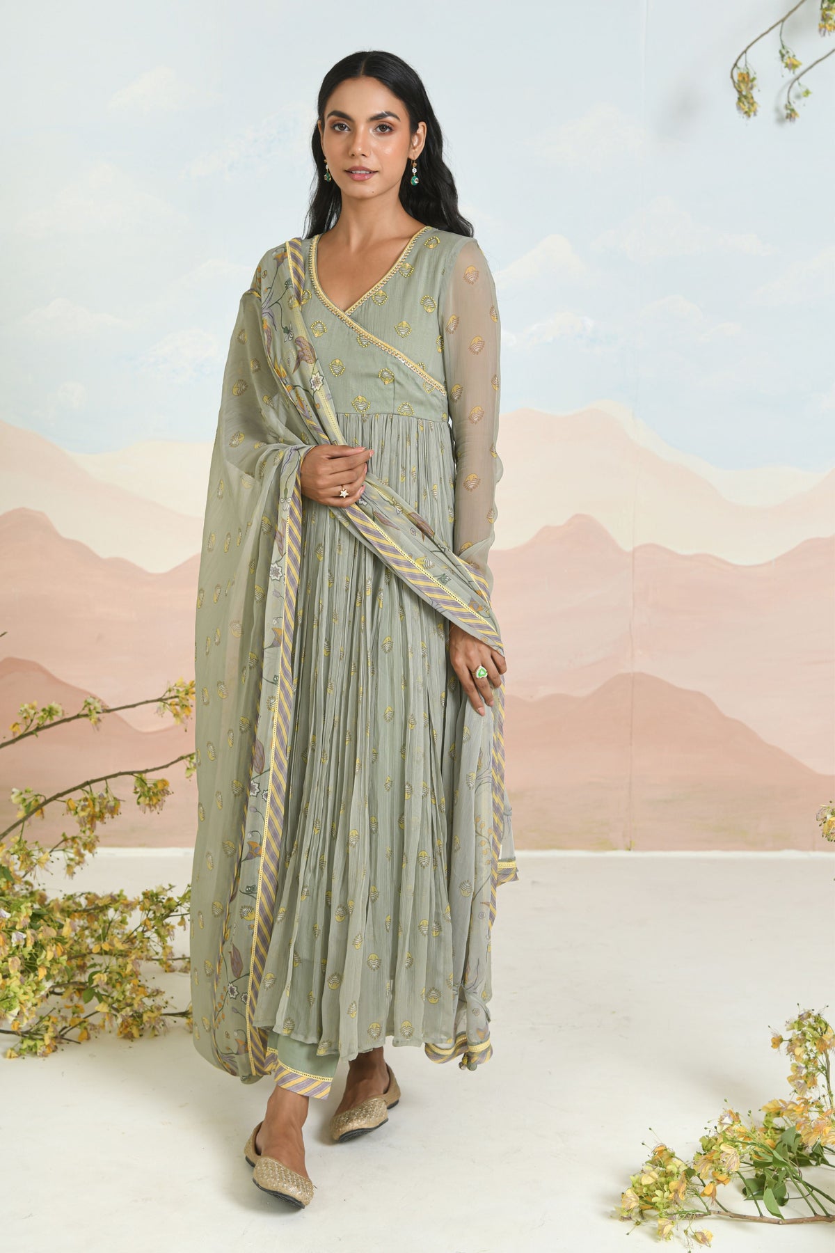 Gardenia Anarkali