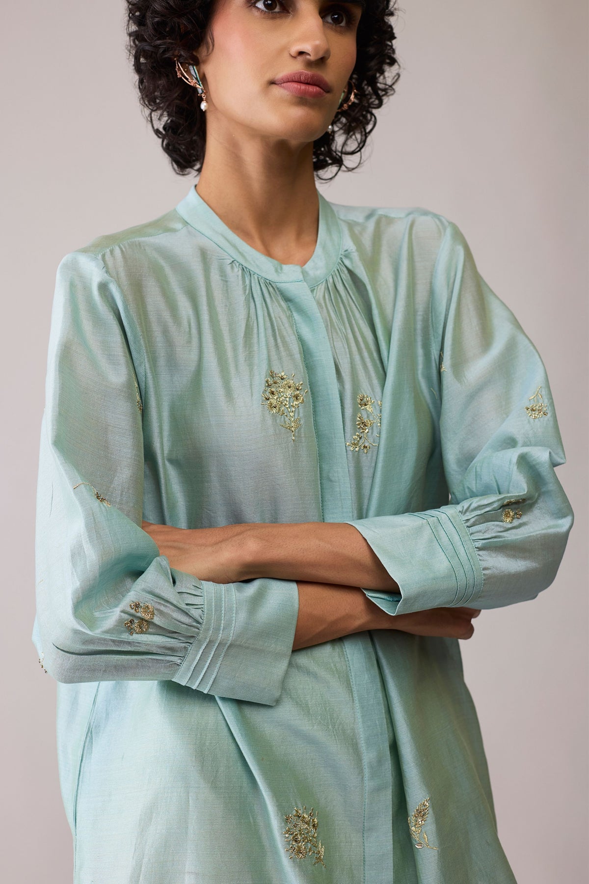 Ina Mint Tunic Set