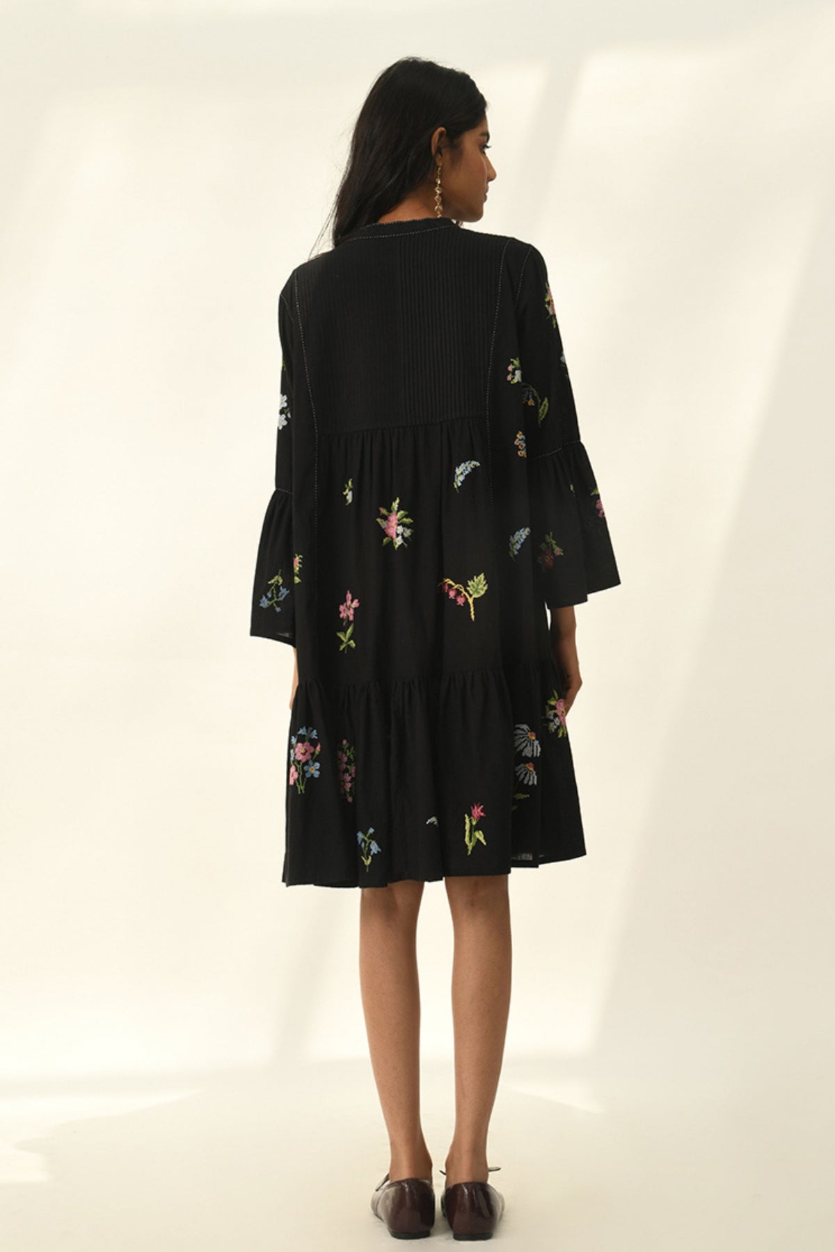 Elina Tiered Short Dress