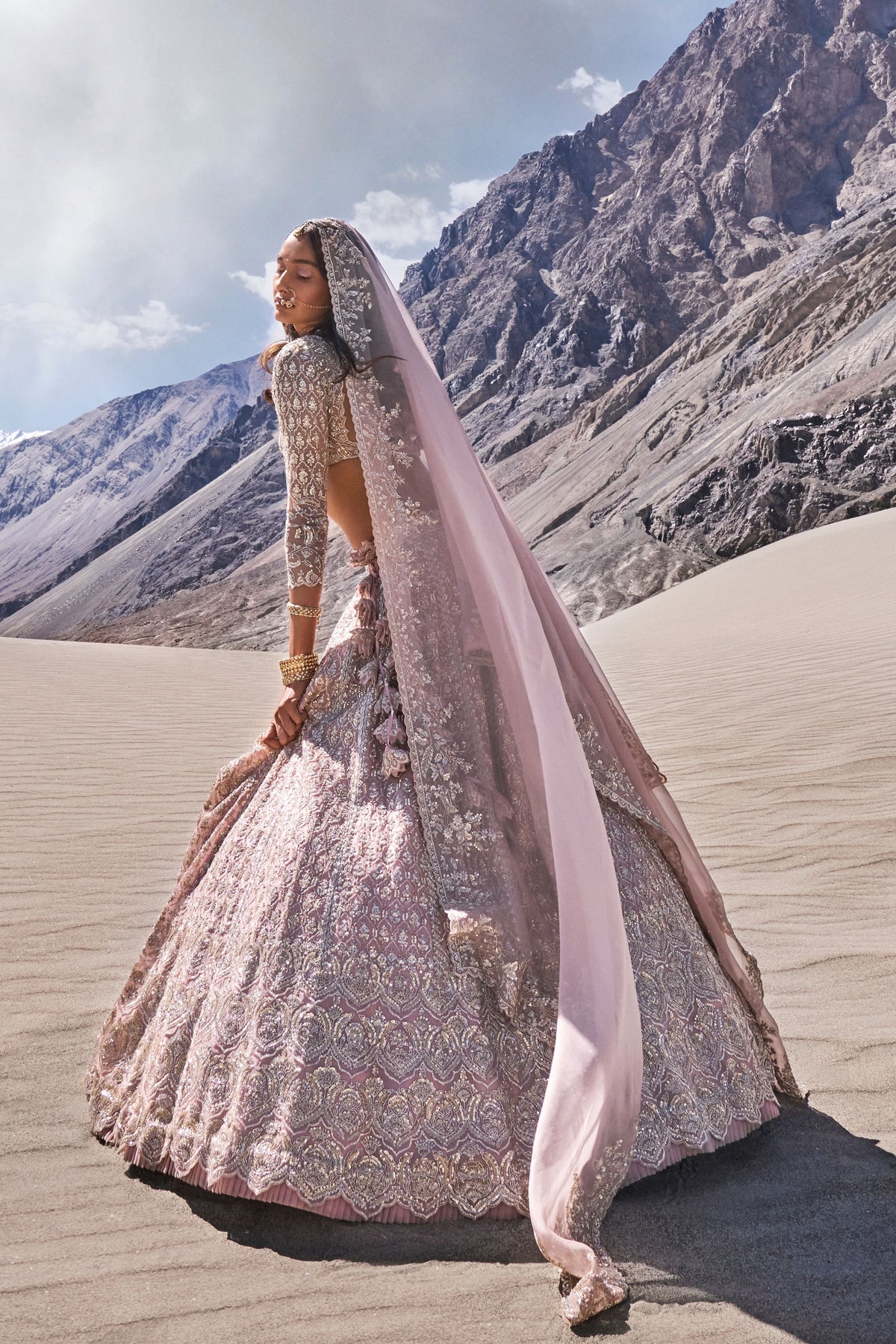 Leh Nubra Lehenga Set