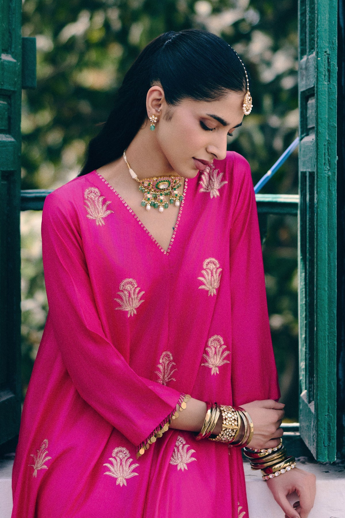 Lotus Gherdaar Kurta Set