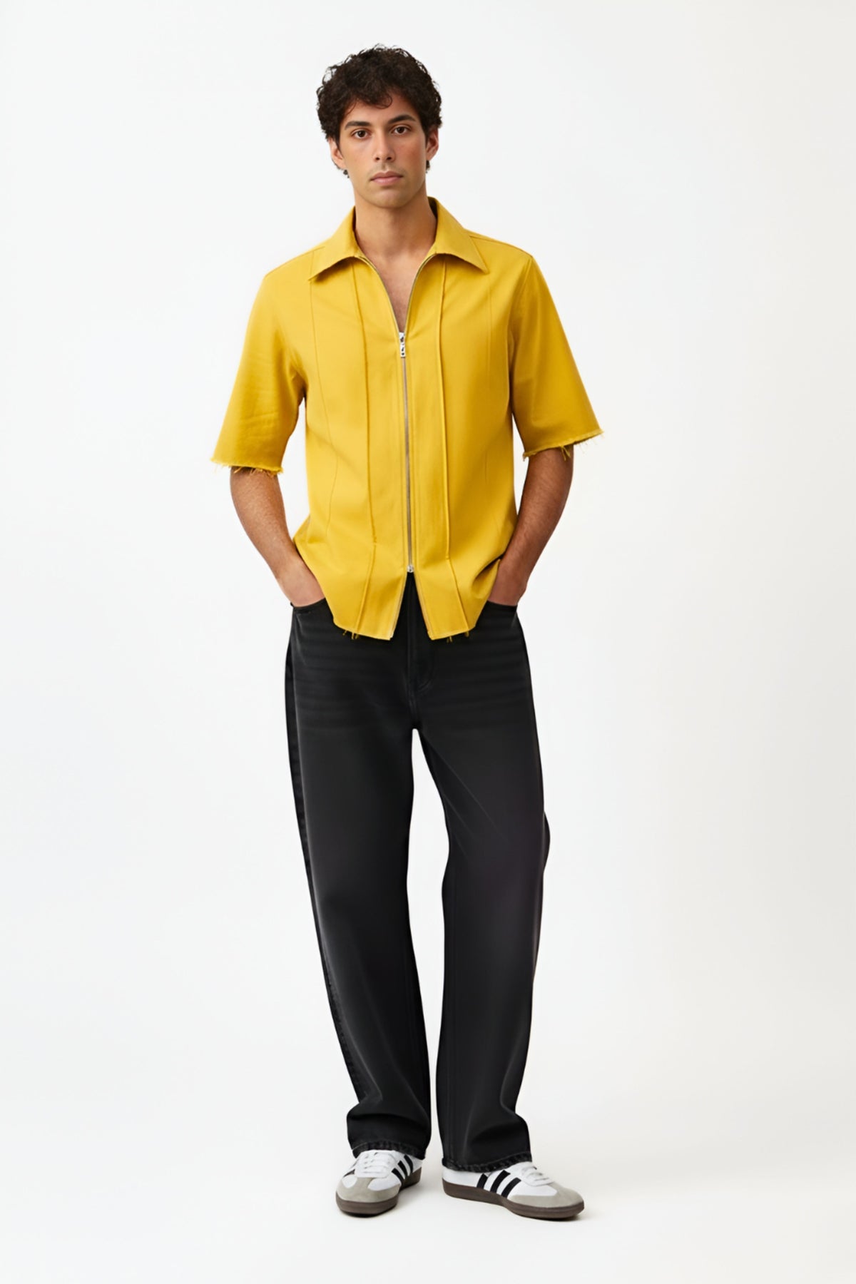 Mango Pintuck Shirt