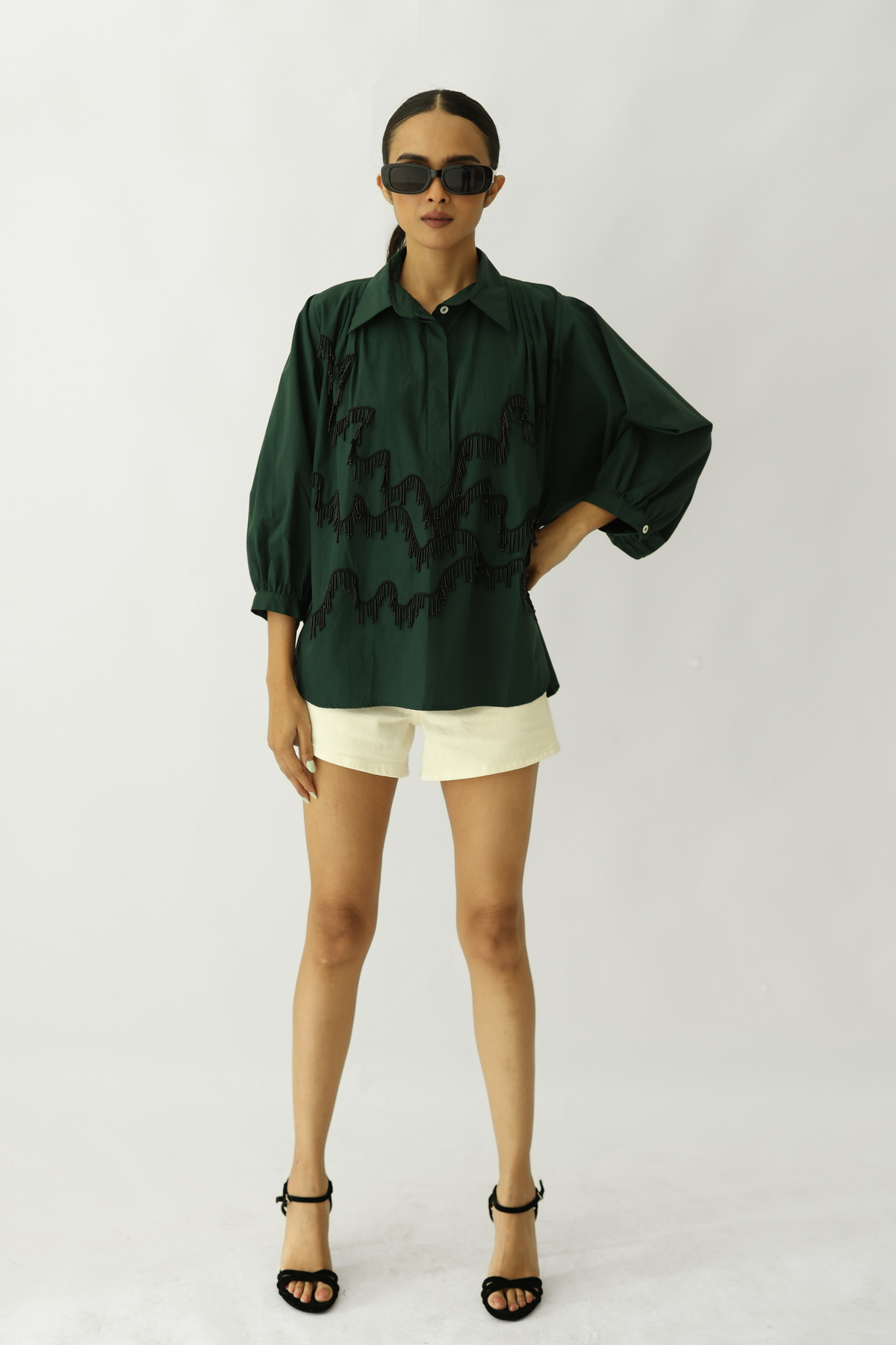 Bottle Green Horizon Shirt