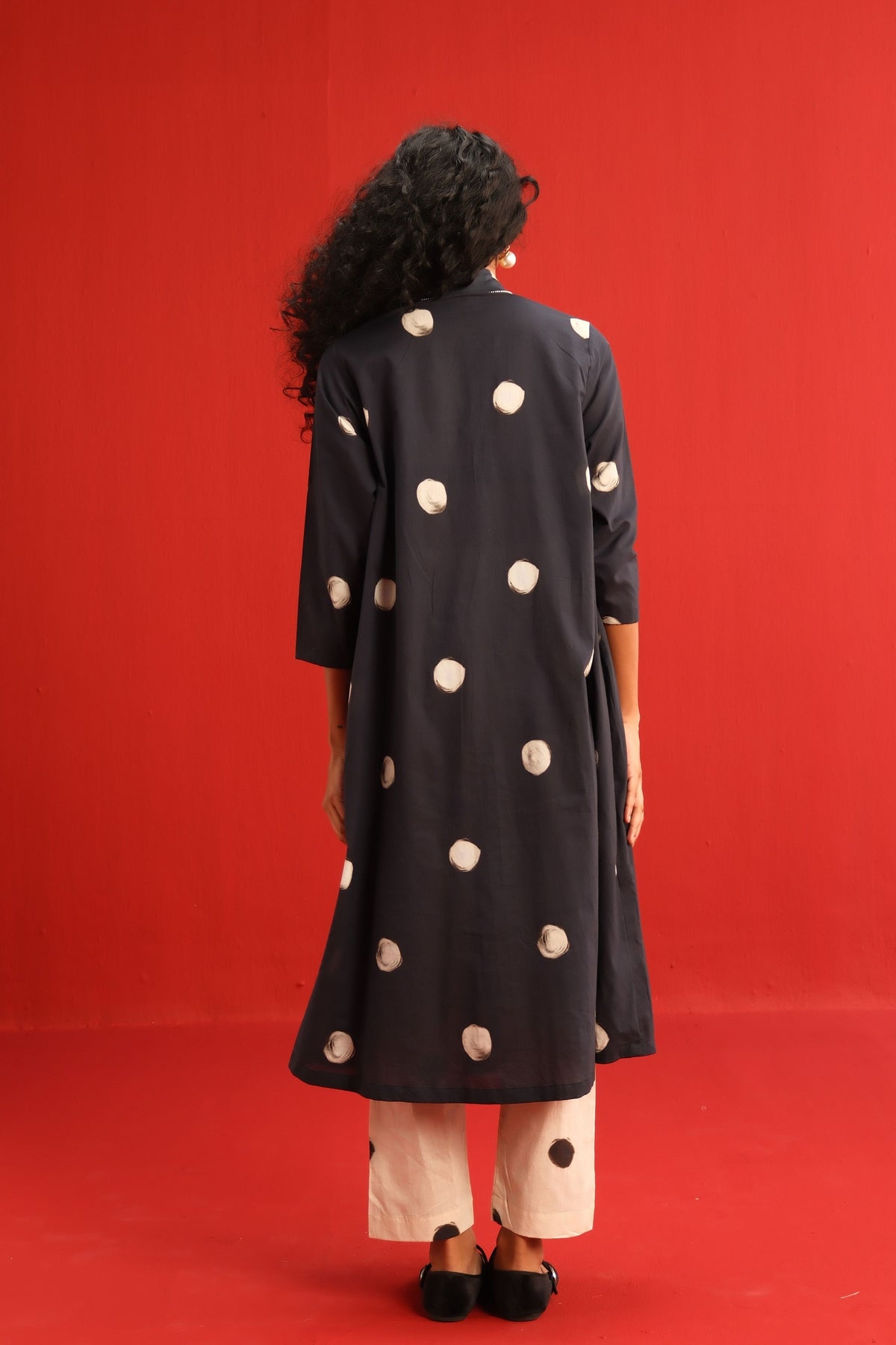 Polka Kurta Set