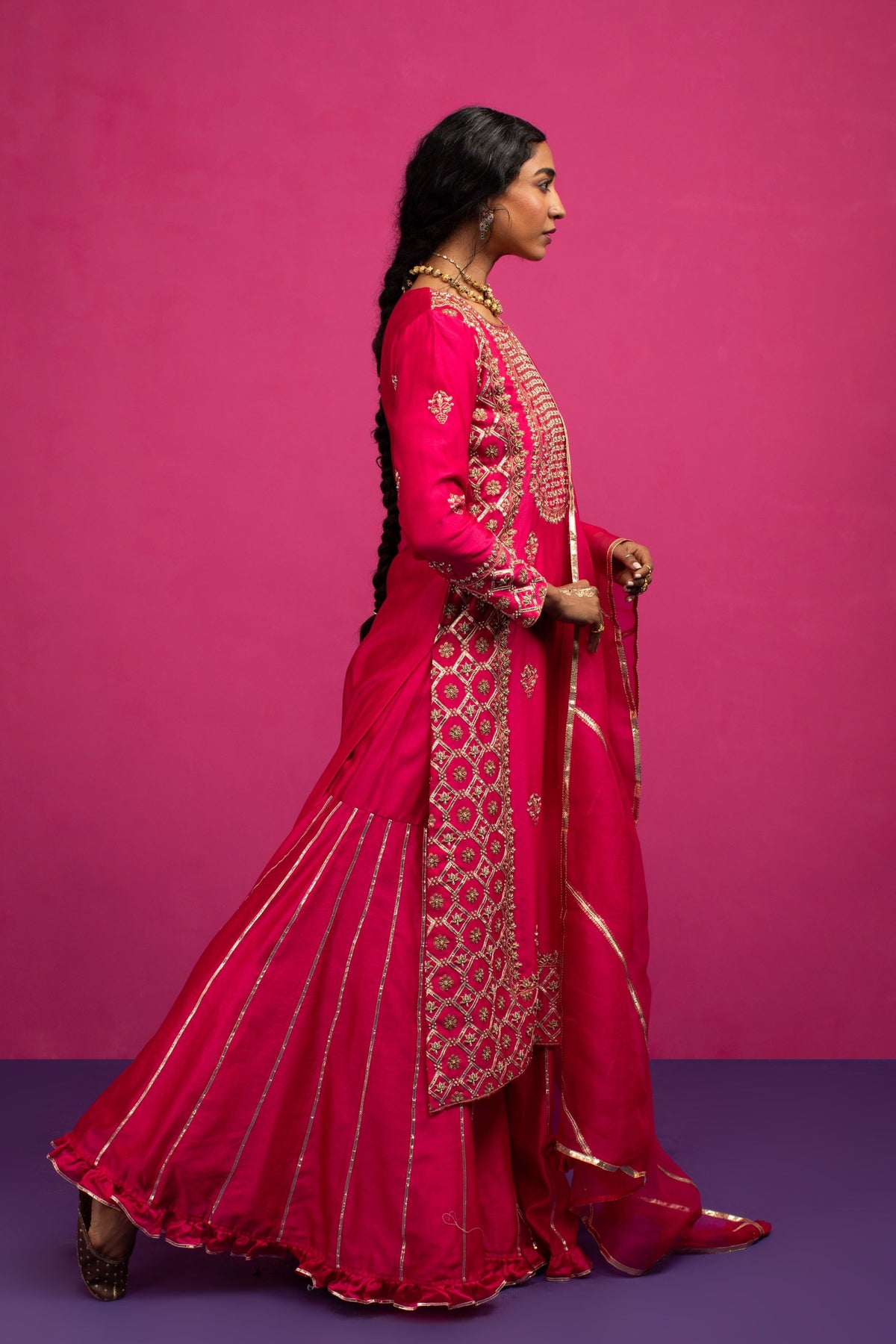 Ghoomar Sharara