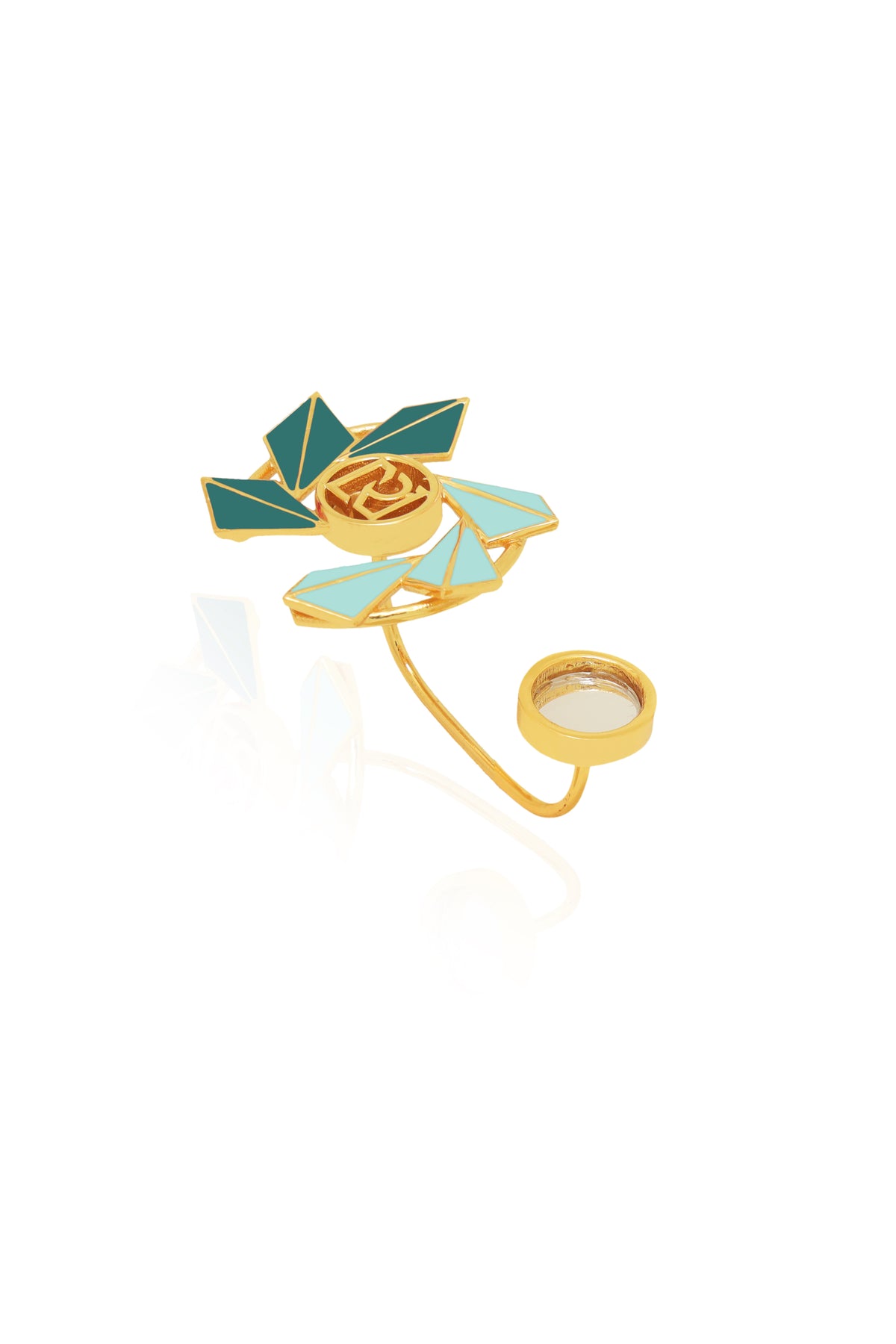 Blue Cressida Ring