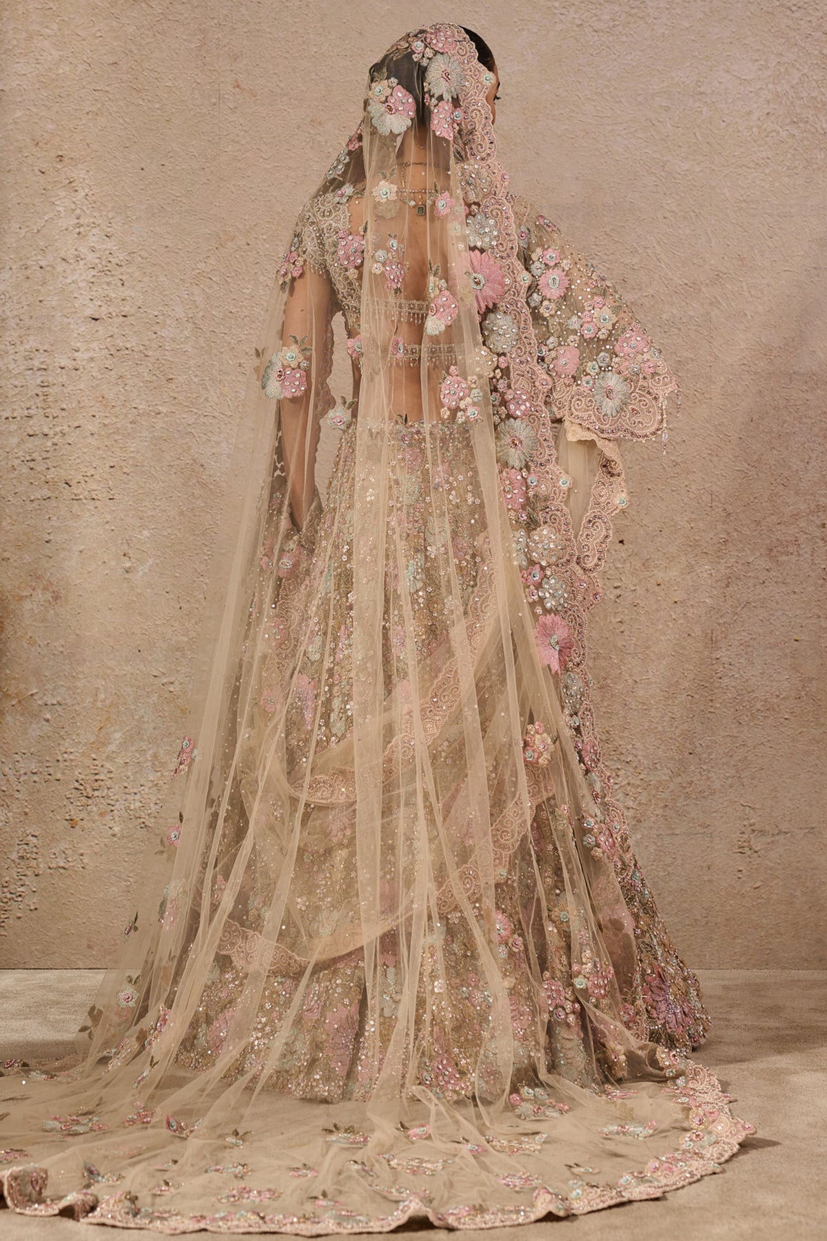 Bloom Embroidered Lehenga Set