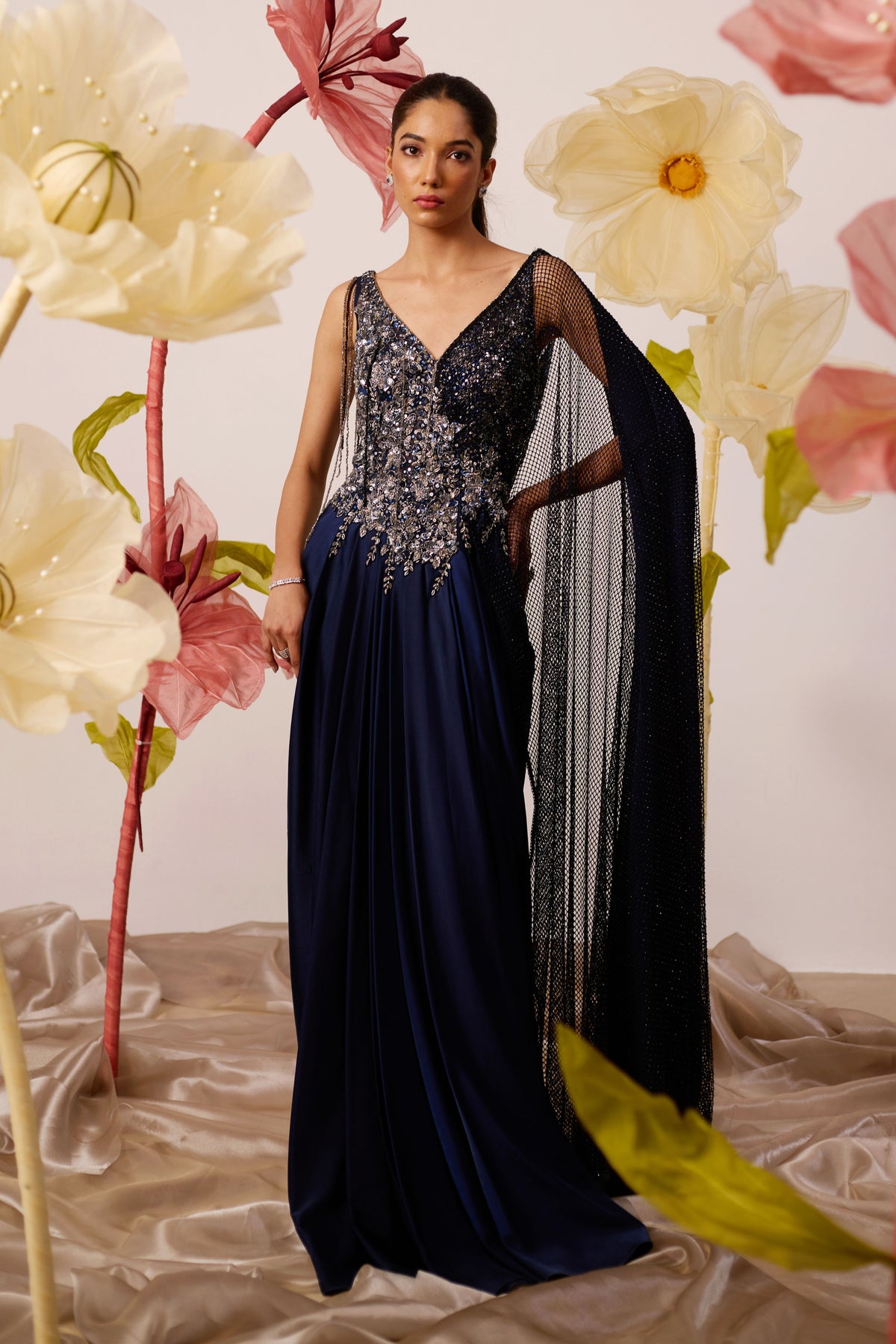 Clematis Gown
