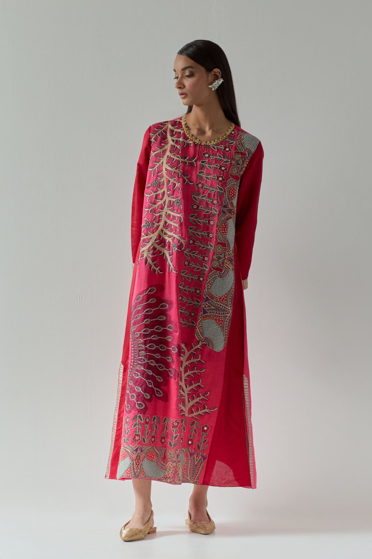Fuchsia  Kaftan