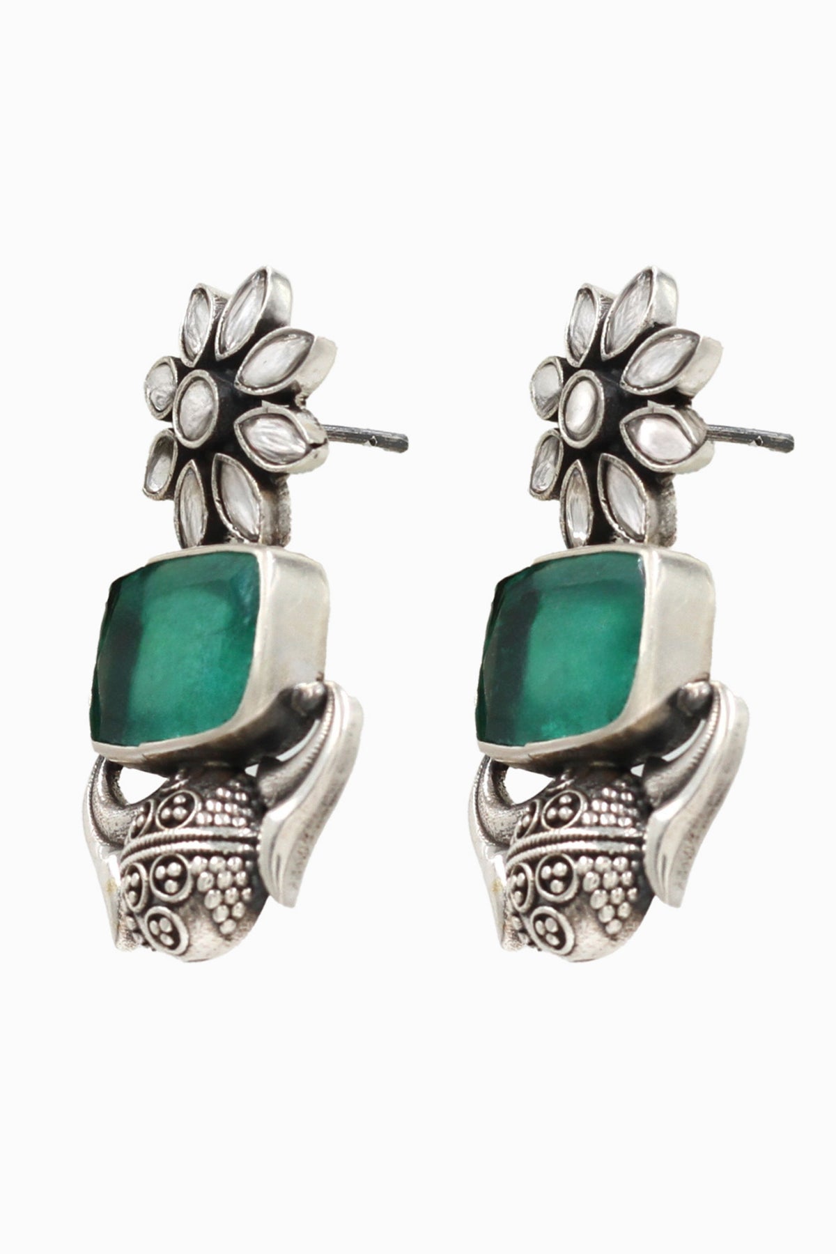 Timeless Silver Handcrafted Earrings