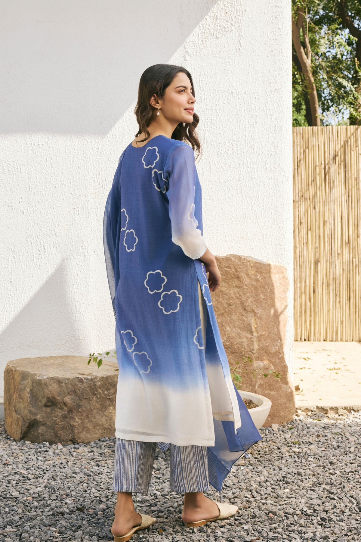 Ocean Blue Kurta Set