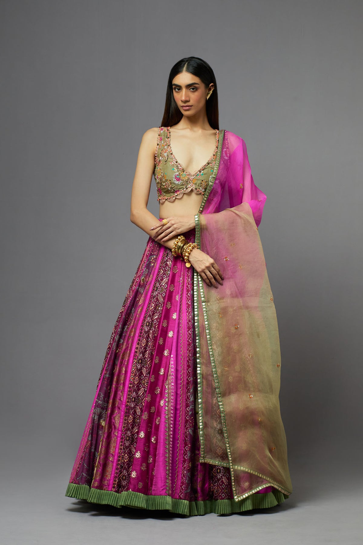 Pink Lehenga Set