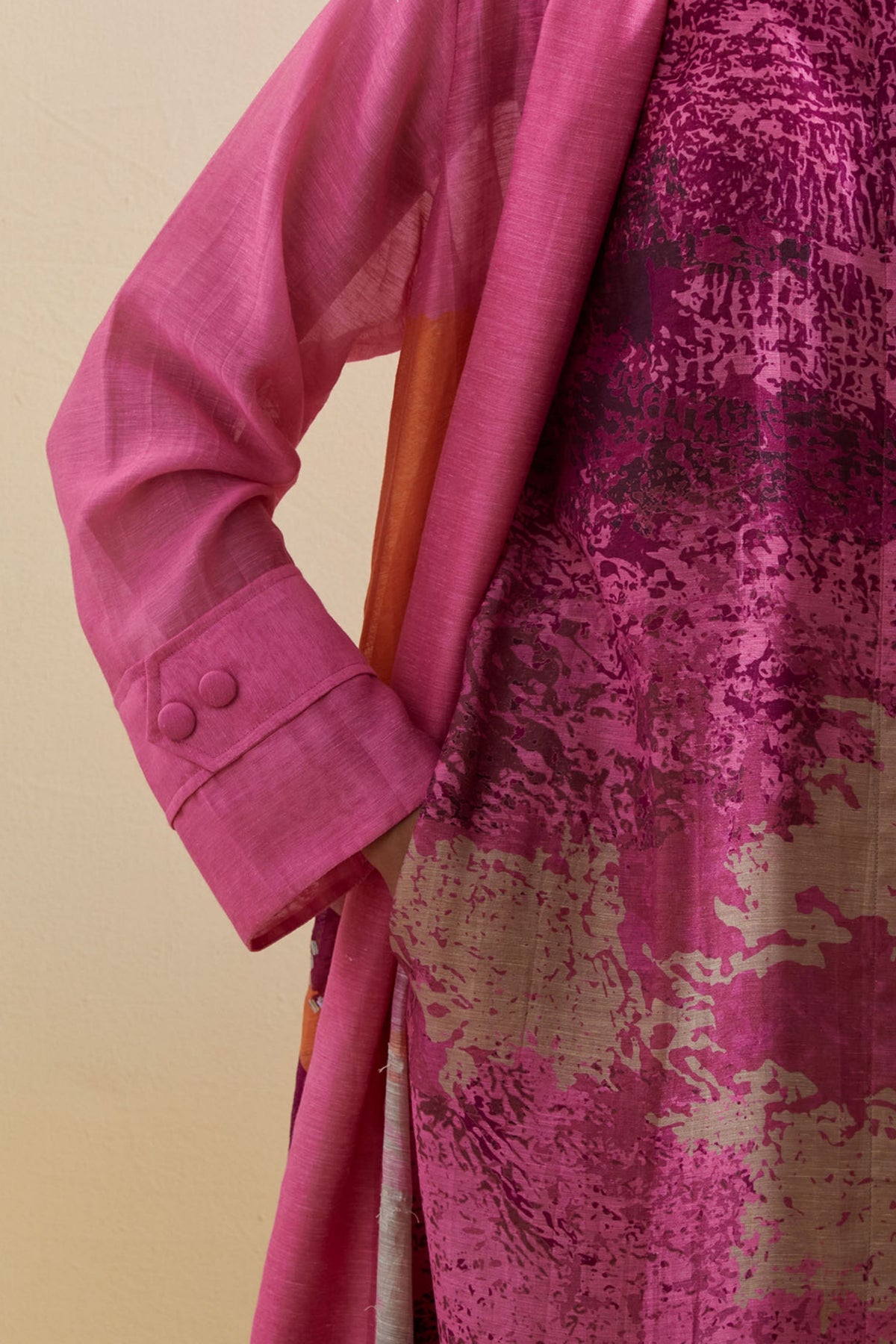 Gliss Pink & Purple Jacket Set