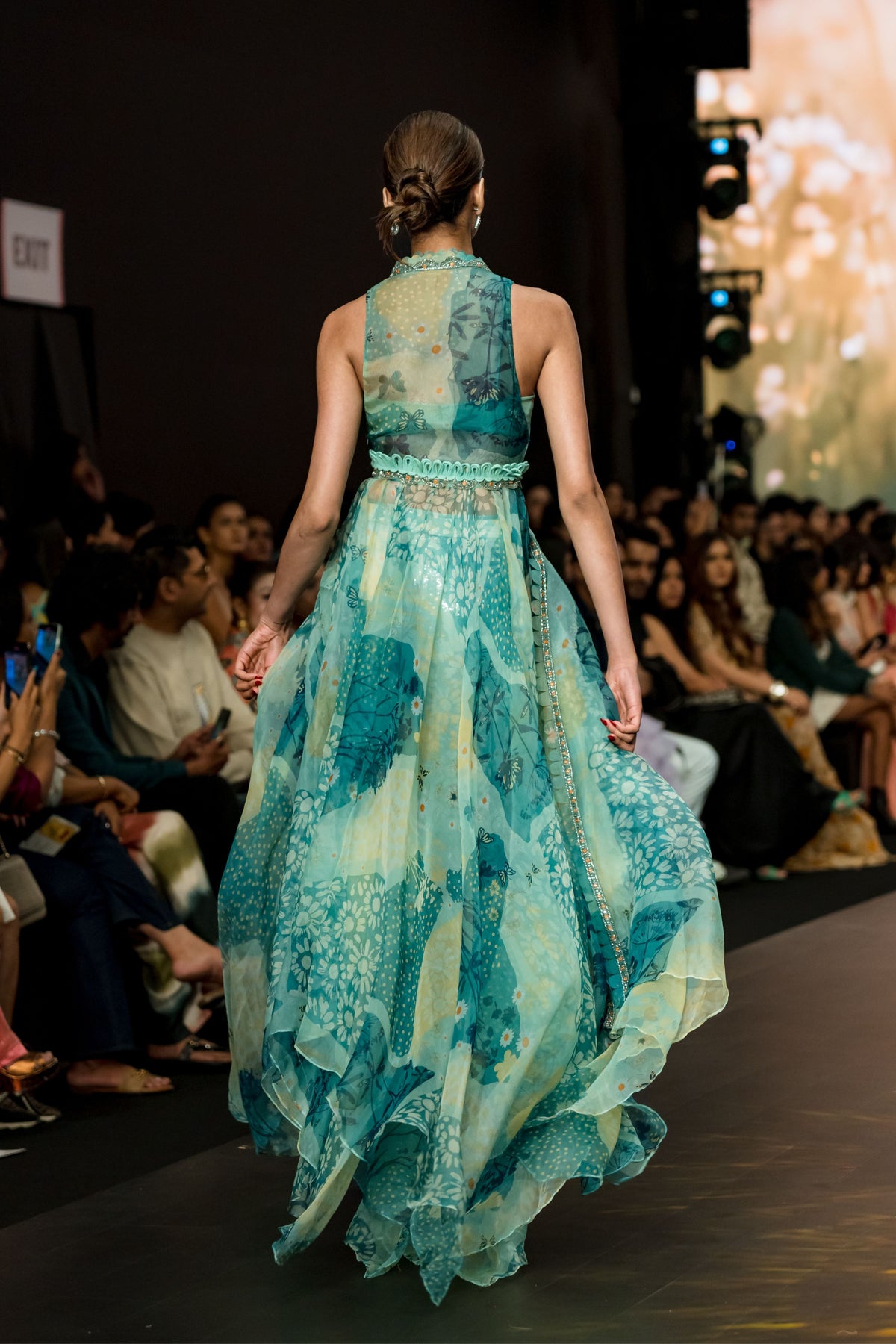 Mint Green Gown Set