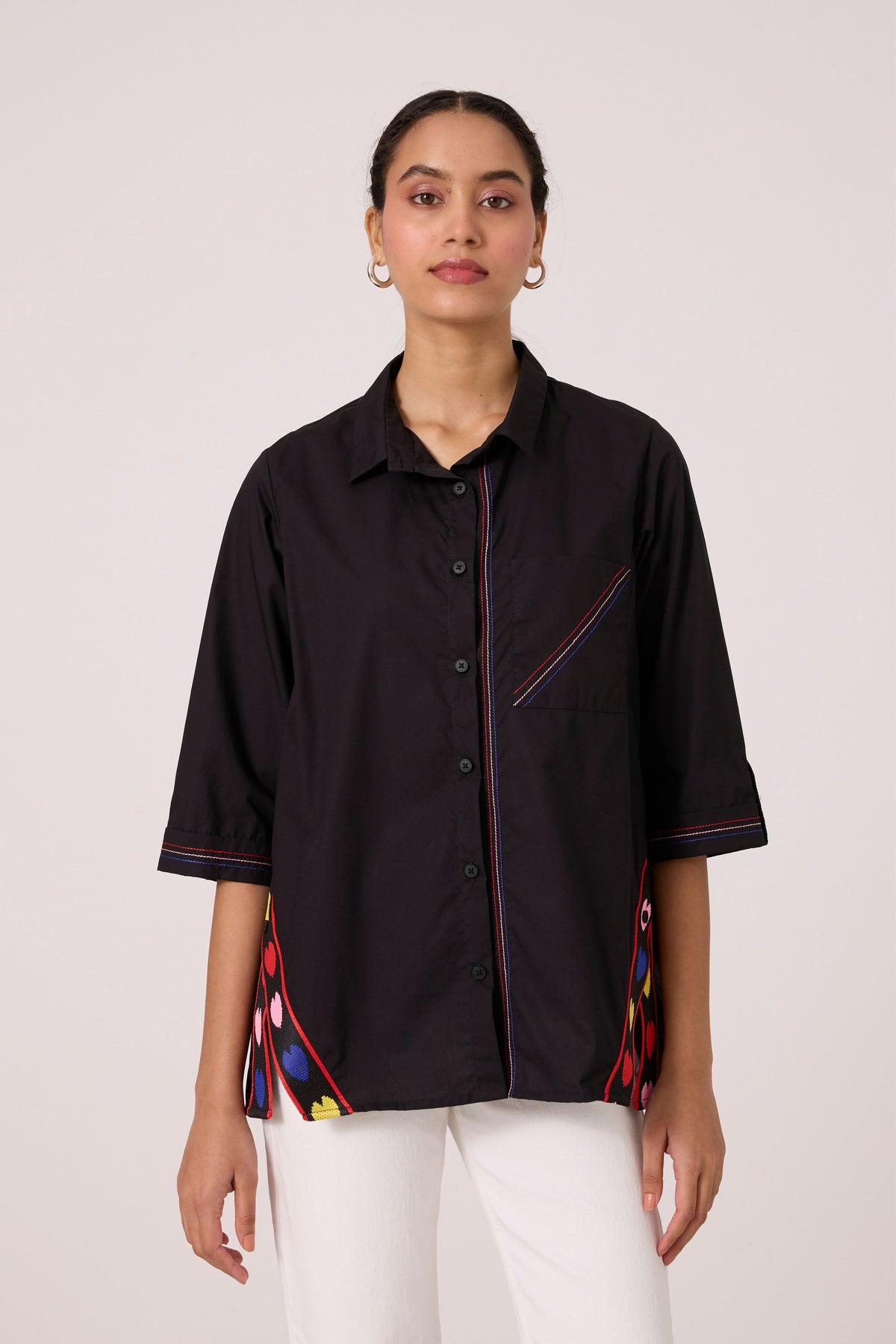 Doris Black Shirt